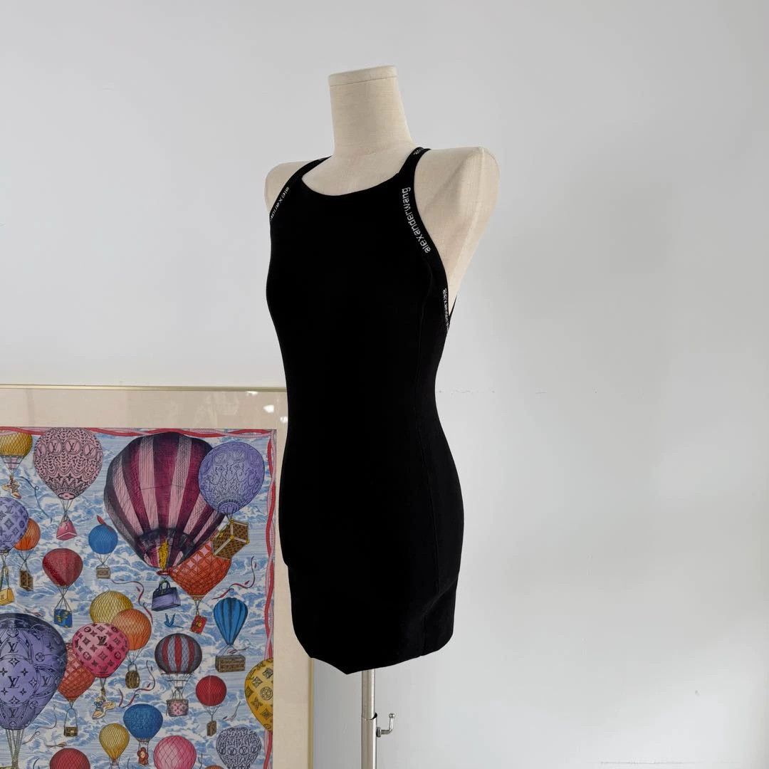 Alexander Wang Alexander Wang Black Bodycon Dress Women's S NWT Size S / US 4 / IT 40 - 6 Thumbnail