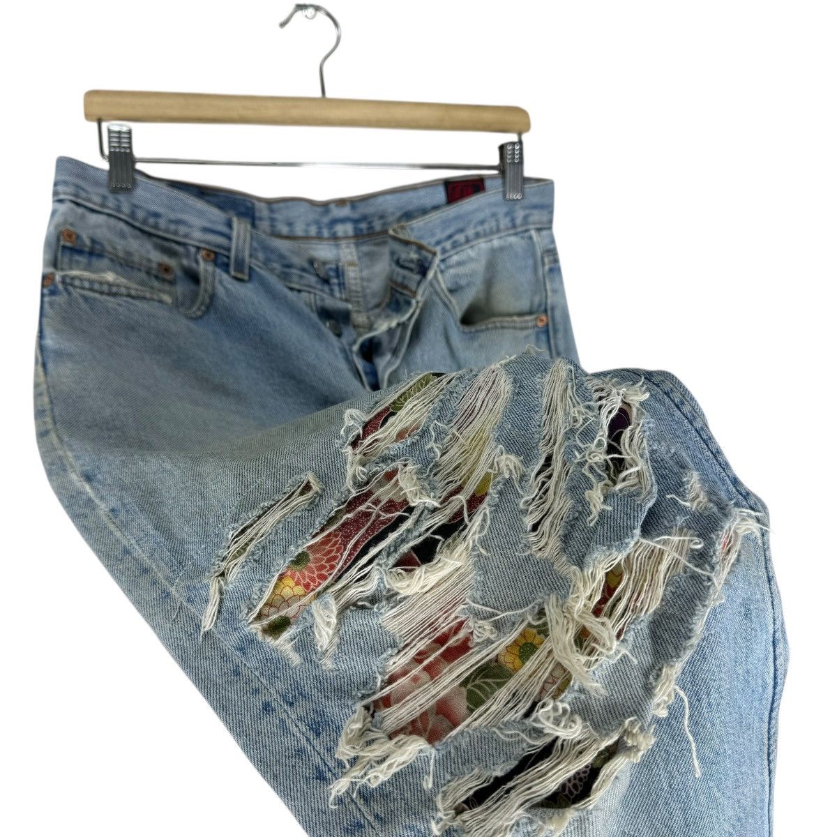 Levi's ☀️LEVI’S 501XX PATCHWORK DENIM JEANS PANTS Size US 34 / EU 50 - 1 Thumbnail