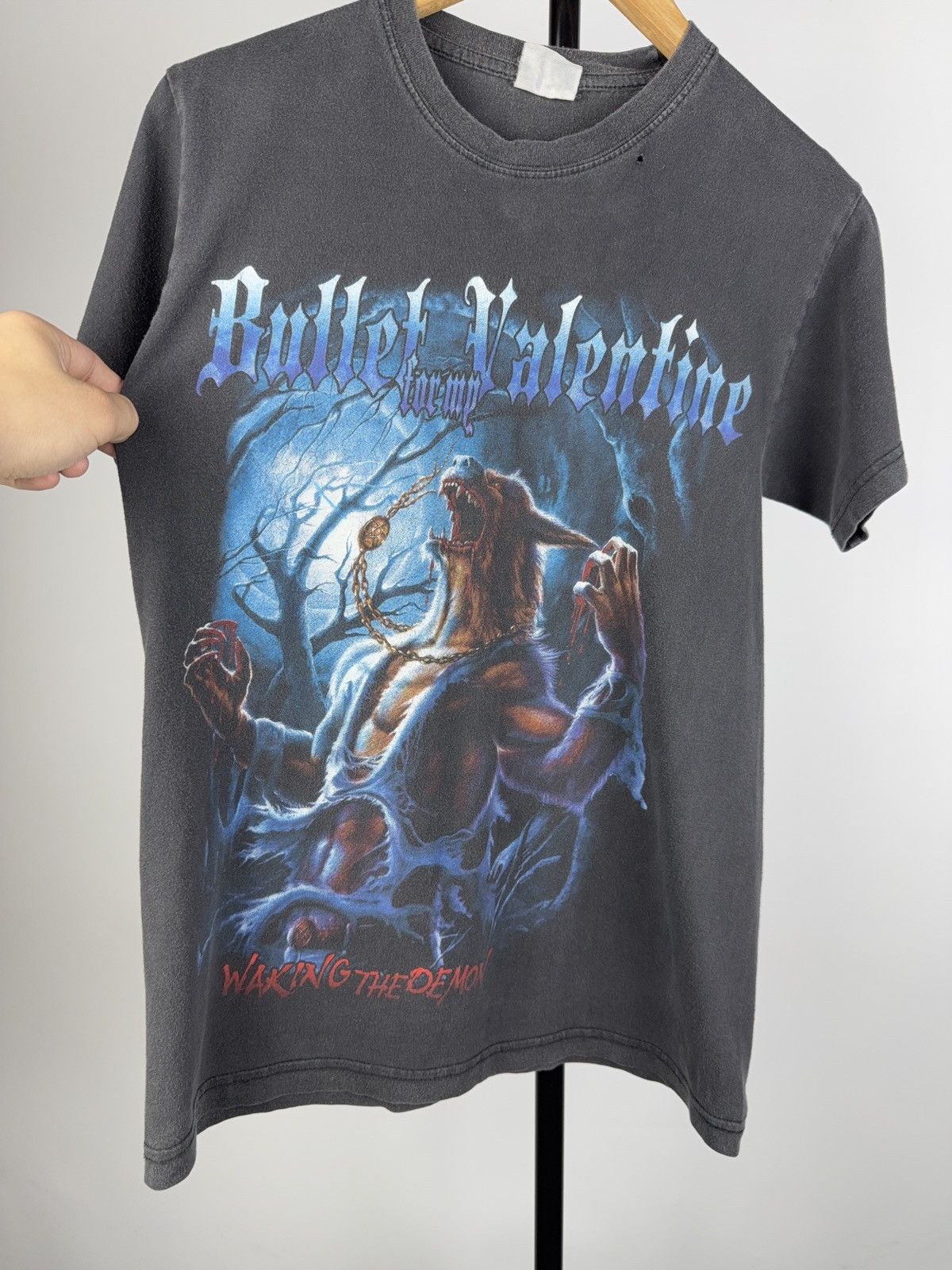 Band Tees × Vintage Vintage 00s Faded Bullet For My Valentine Werewolf Tee M Size US S / EU 44-46 / 1 - 5 Thumbnail
