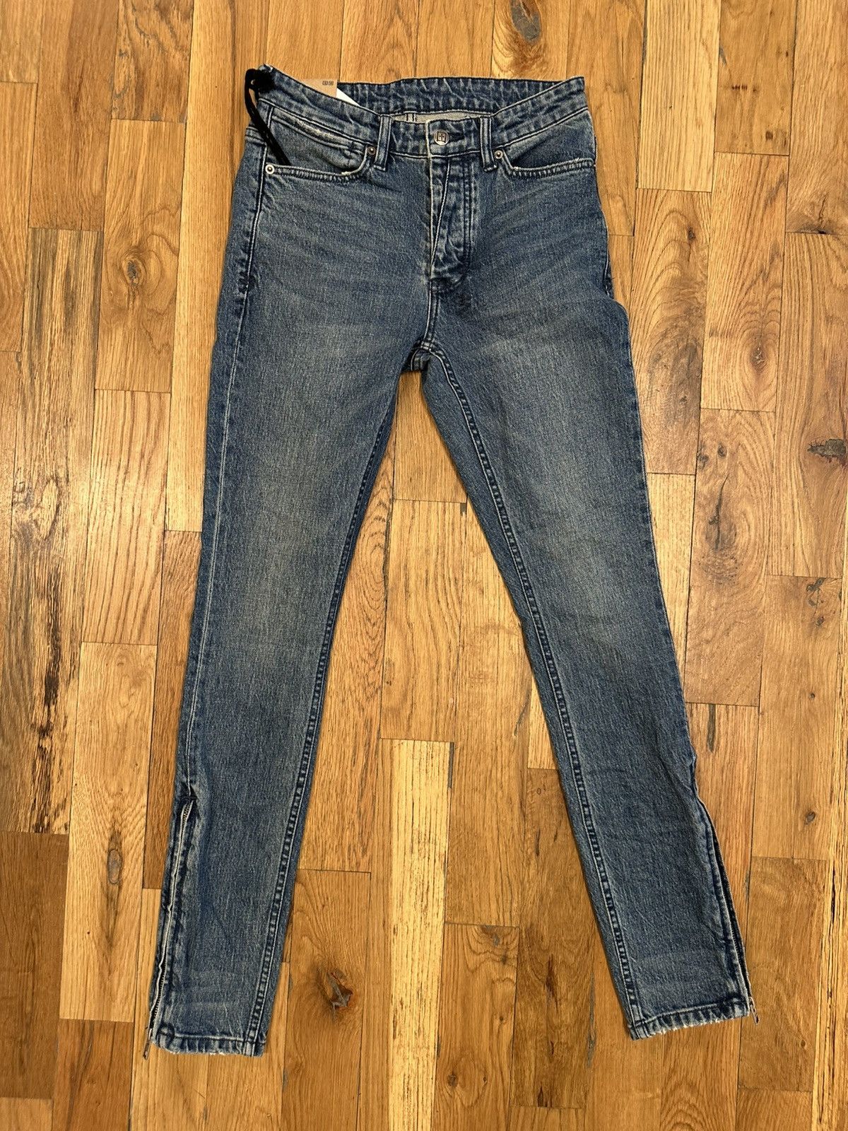 Ksubi Ksubi Zipper Flare Plain Blue Denim Jeans Size 28 Size US 28 / EU 44 - 1 Thumbnail