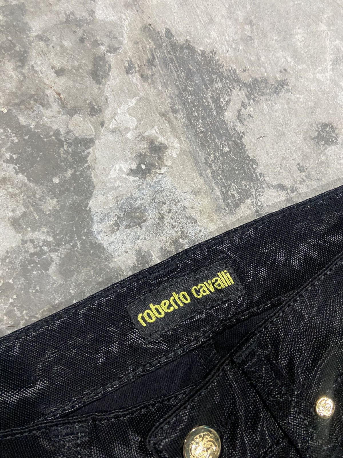 Other Roberto Cavali Stylish Black Pants Size 29" - 6 Thumbnail