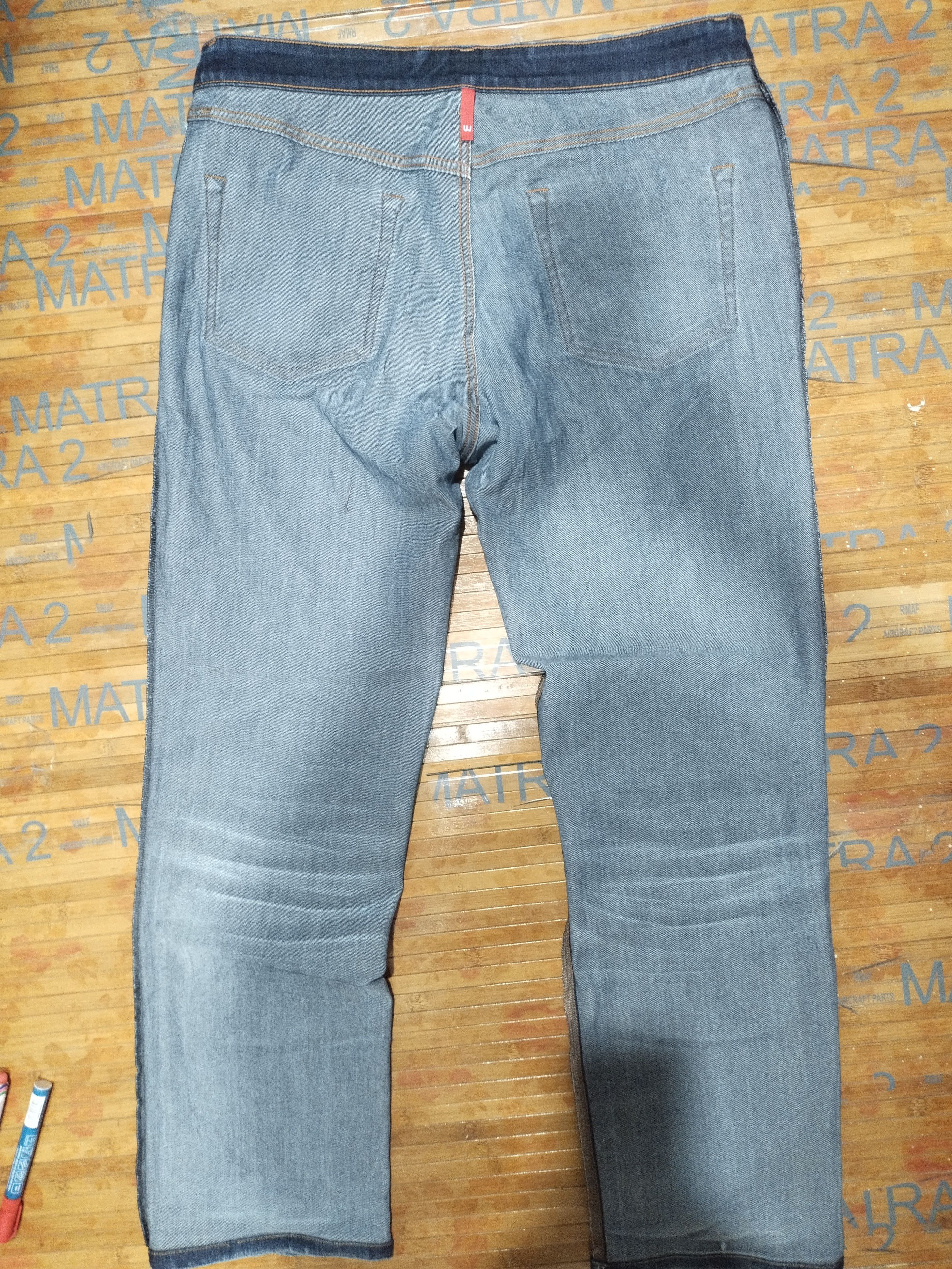 Japanese Brand × Uniqlo × Vintage Jeans Uniqlo Uj Vintage " Blue Denim" Sz 34' Size US 34 / EU 50 - 15 Thumbnail