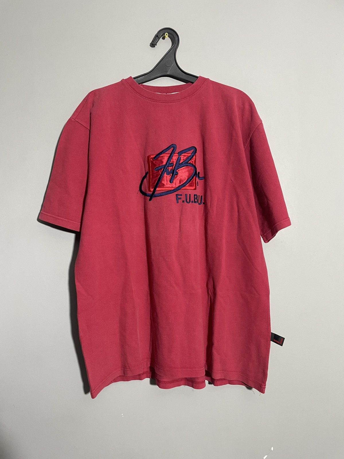 Fubu × Vintage Vintage Fubu Embroidered Logo Made In Korea Rare y2k tshirt Size US XL / EU 56 / 4 - 1 Thumbnail