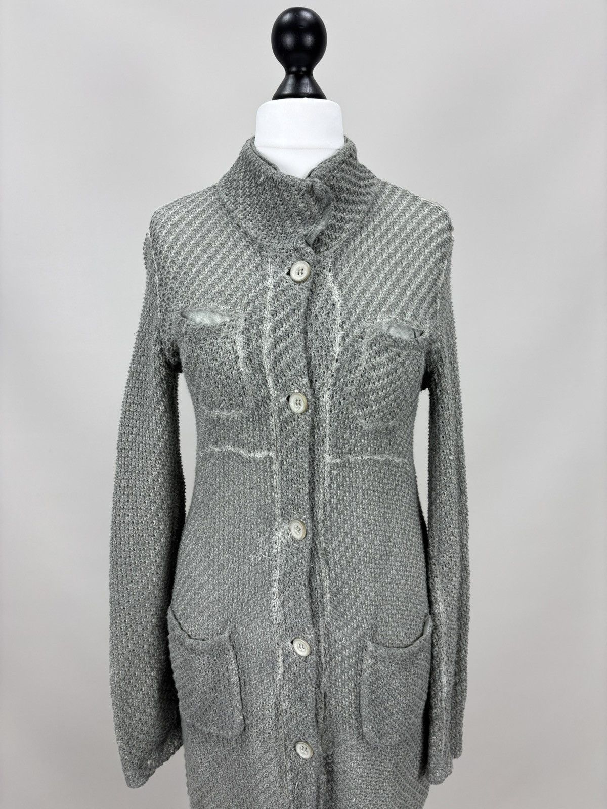 Transit Womens cardigan Transit Par Such Size 2 Color Gray Size S / US 4 / IT 40 - 2 Thumbnail
