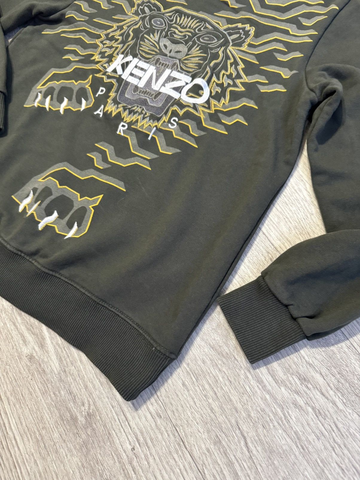 Kenzo × Vintage 🔷Vintage Kenzo Big logo Tiger Sweatshirt🔷 Size S / US 4 / IT 40 - 2 Thumbnail
