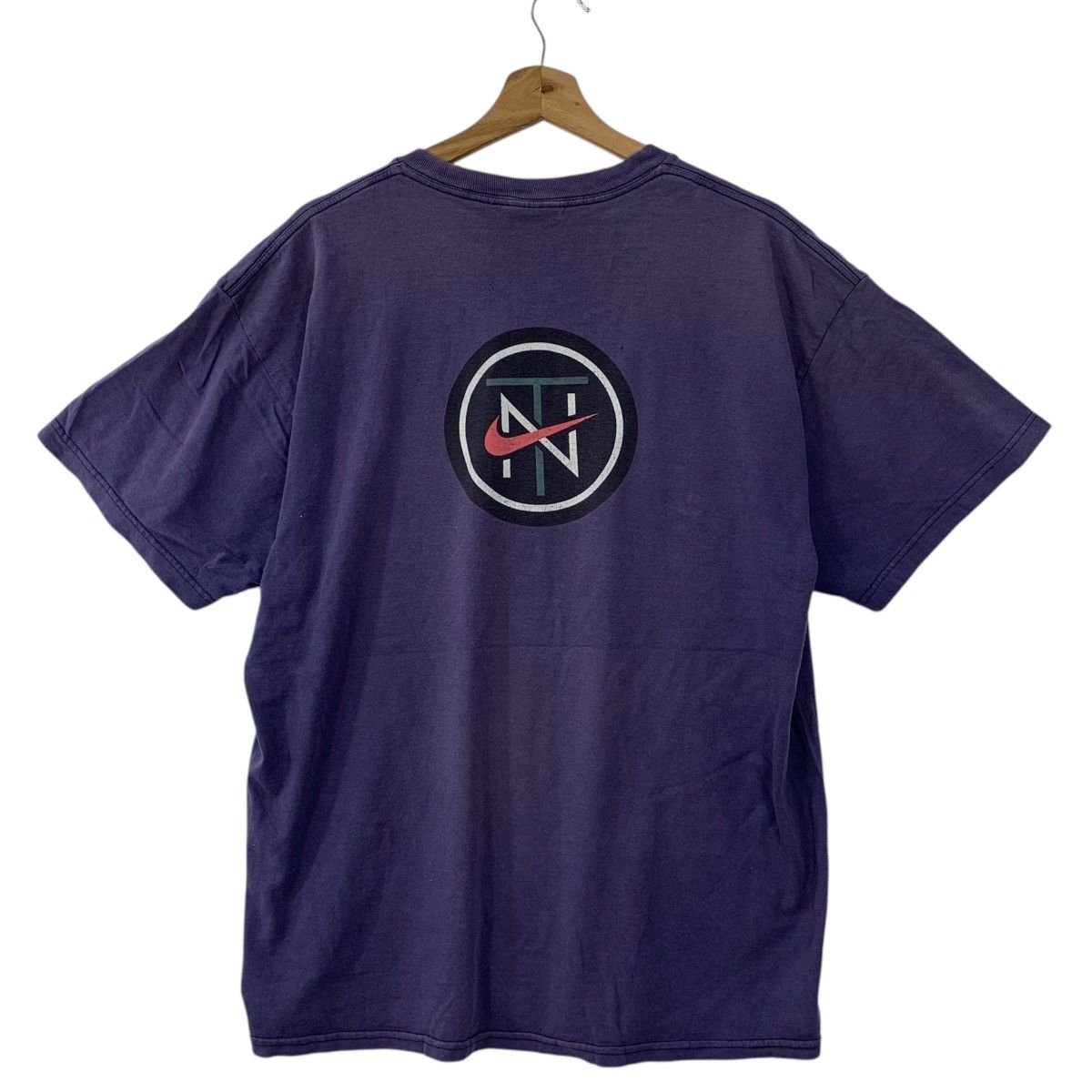 Nike Vintage NIKE TOWN SAN FRANCISCO Natural Faded Tee Shirt Top Size US L / EU 52-54 / 3 - 4 Thumbnail