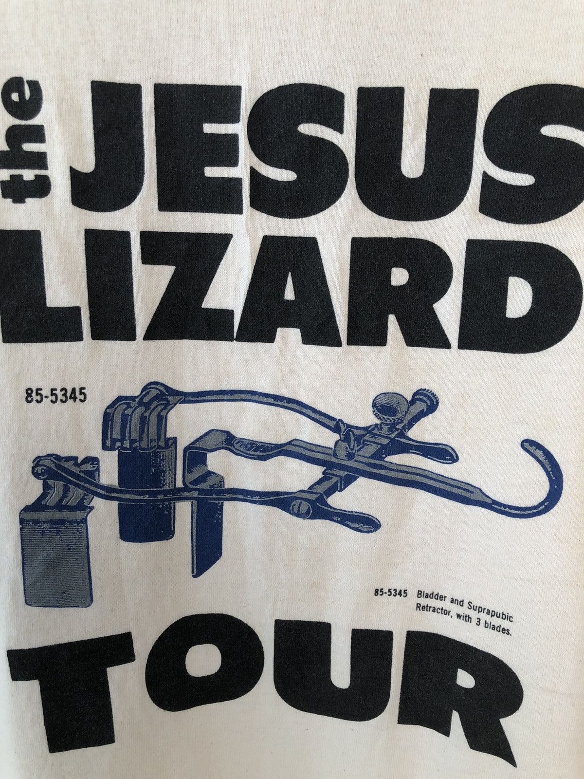 Band Tees × Vintage Vintage 90s The JESUS LIZARD Tour Band Tee Size US XL / EU 56 / 4 - 7 Thumbnail