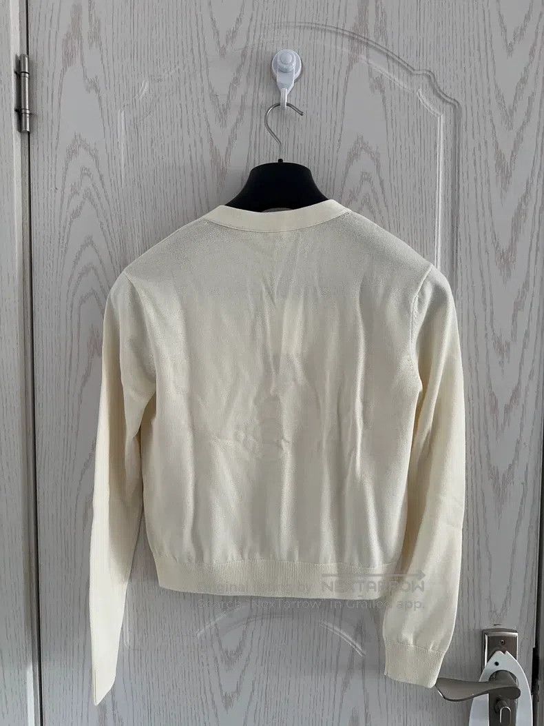 Hermes Hermes Zip-up V-neck Long-sleeve Knitted Jacket, Women's, Size XS / US 0-2 / IT 36-38 - 2 Thumbnail