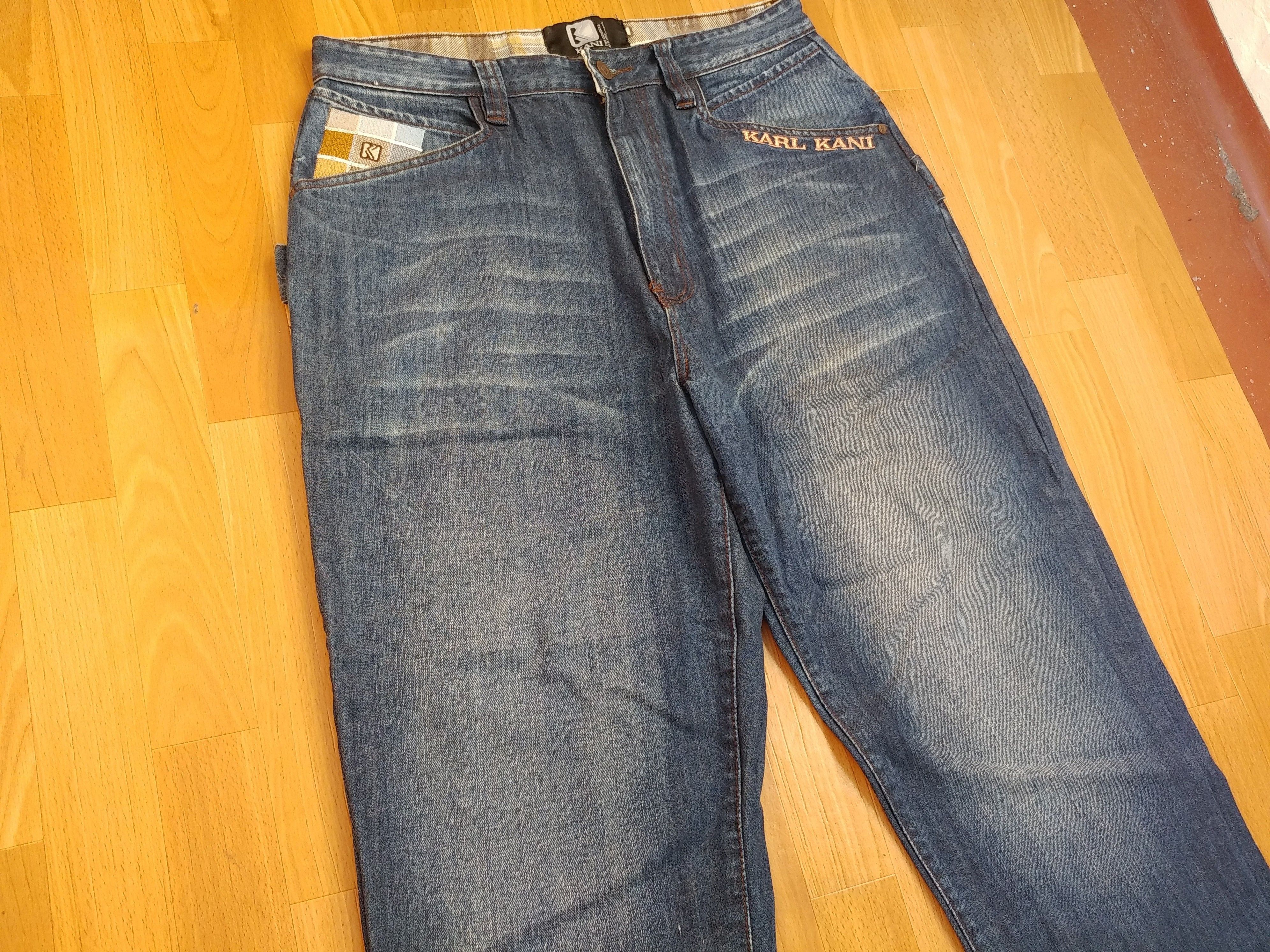 Karl Kani KARL KANI jeans, baggy, vintage Kani jeans, 90s hip hop W 34 Size US 34 / EU 50 - 12 Thumbnail