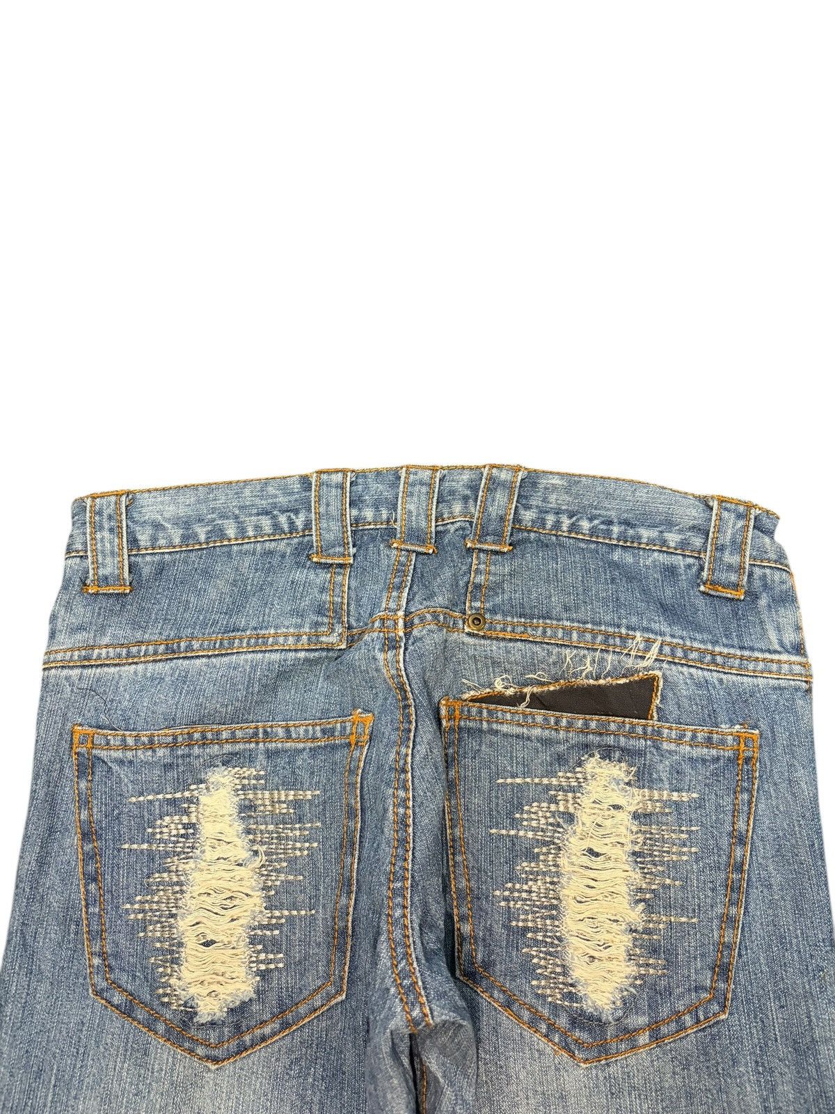 Ksubi Vintage Japanese Brand Faded Wash Distressed Jeans Size 30" / US 8 / IT 44 - 4 Thumbnail