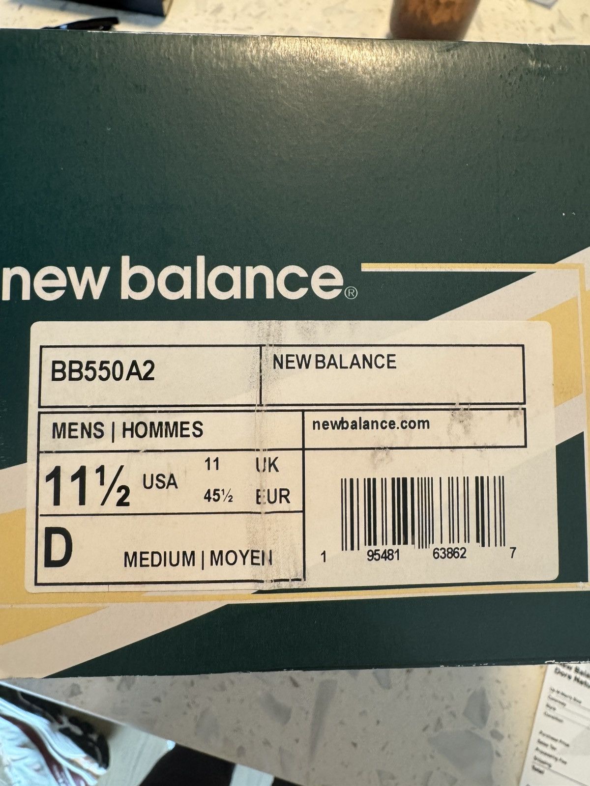 Aime Leon Dore × New Balance Aime Leon Dore New Balance 550 - Green Yellow Size US 11.5 / EU 44-45 - 8 Thumbnail