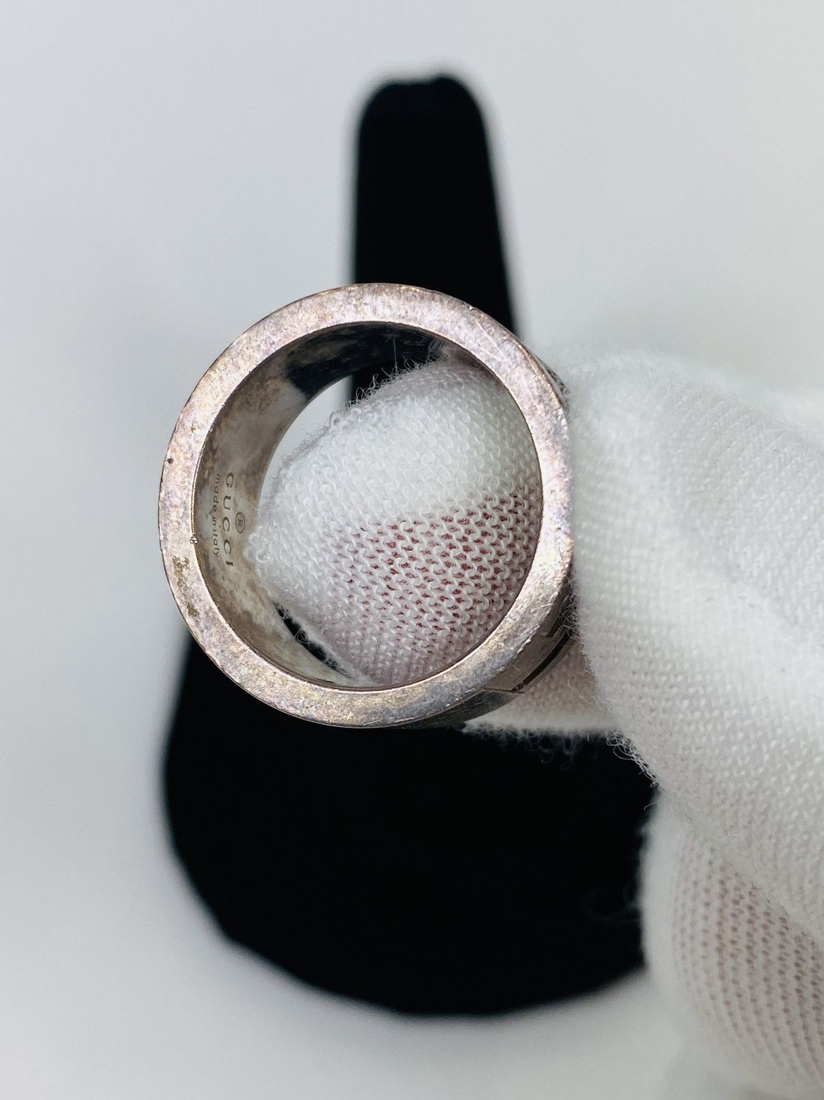Gucci Gucci .925 Silver G Ring Size IT 12 Size ONE SIZE - 8 Thumbnail