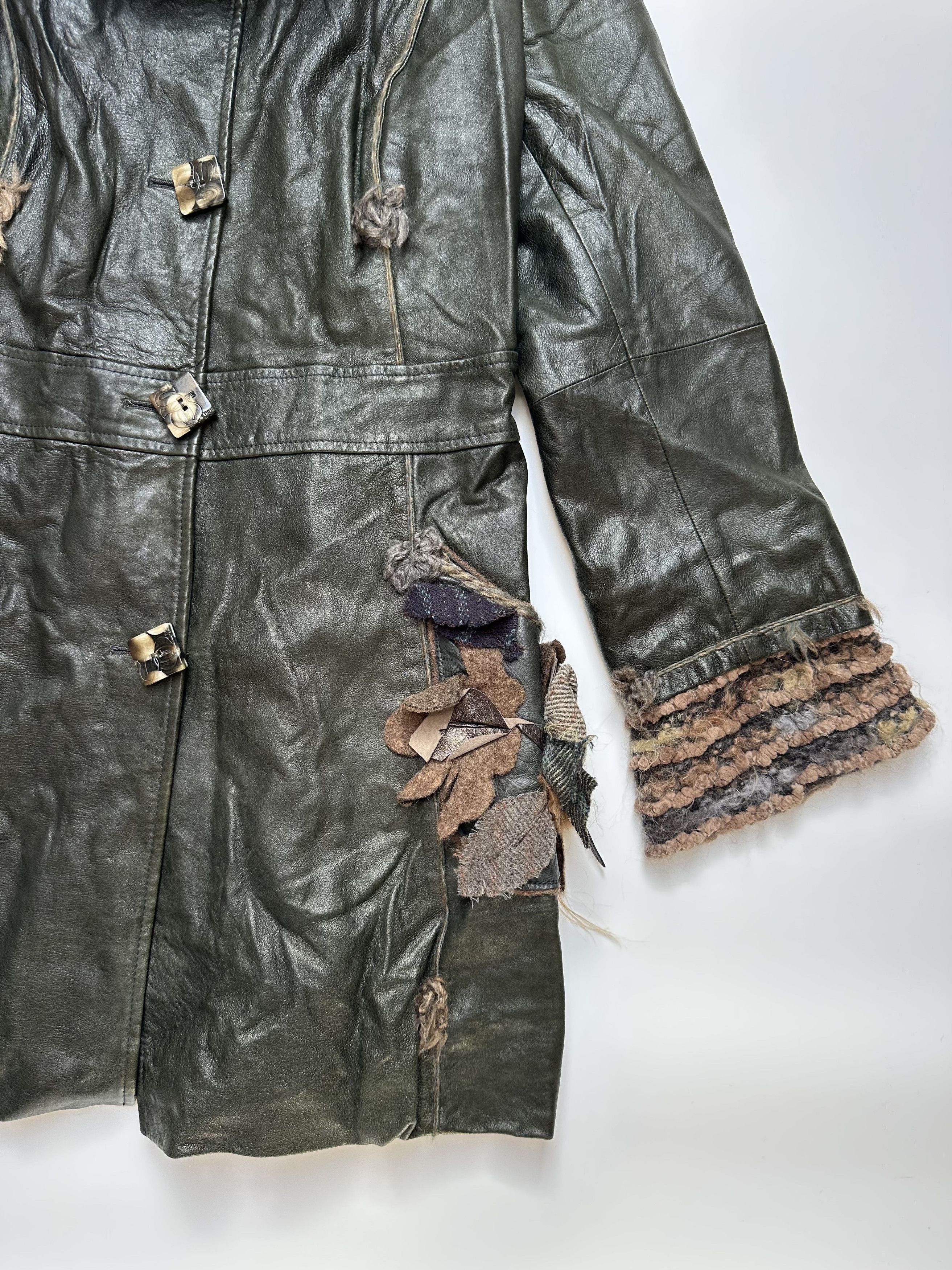 Other Save The Queen Leather Avant Garde Coat jacket Size M / US 6-8 / IT 42-44 - 4 Thumbnail