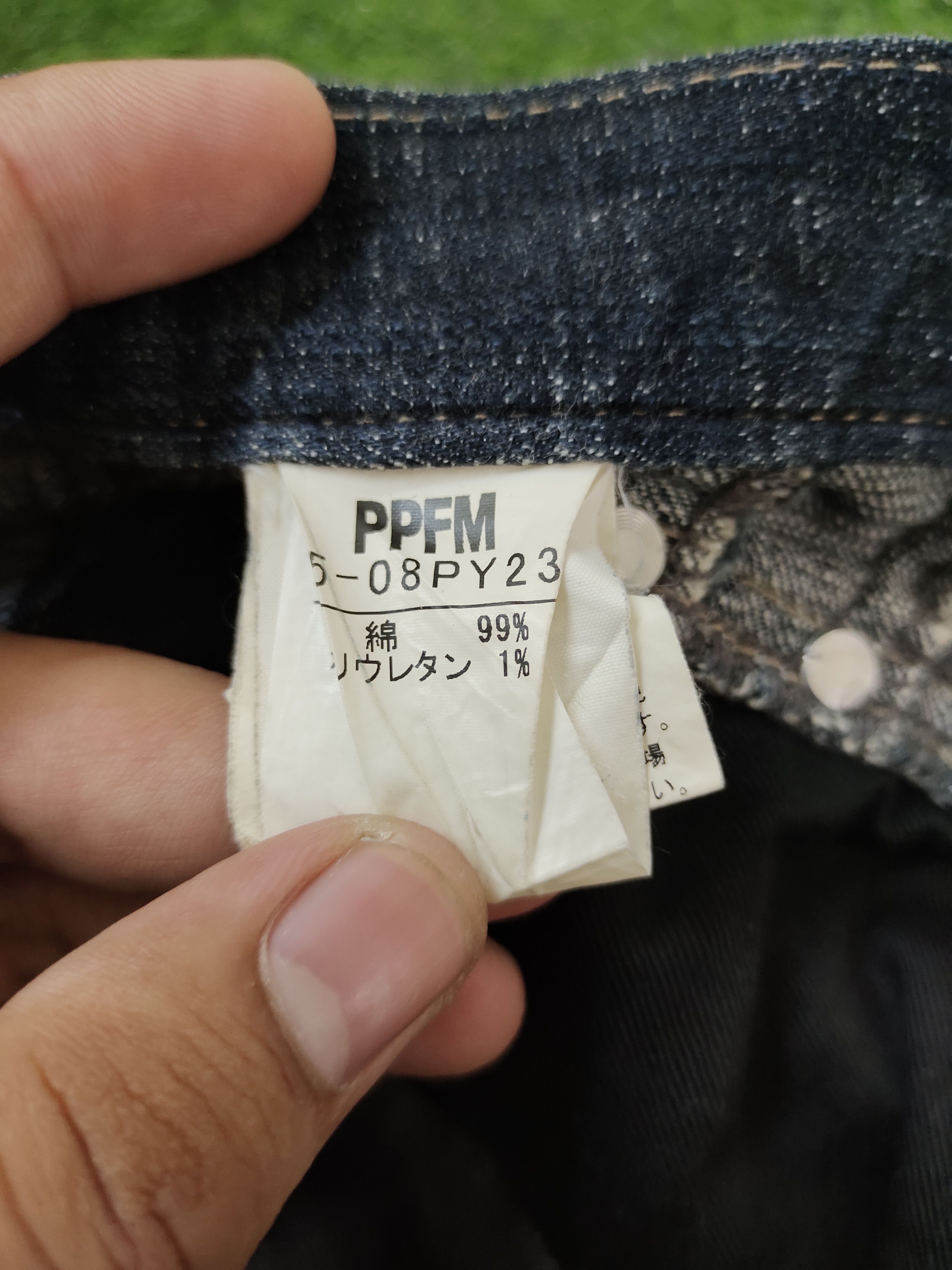 PPFM Ppfm Multi Zipper Pocket Denim Jeans Undercovers Style Size US 34 / EU 50 - 17 Thumbnail