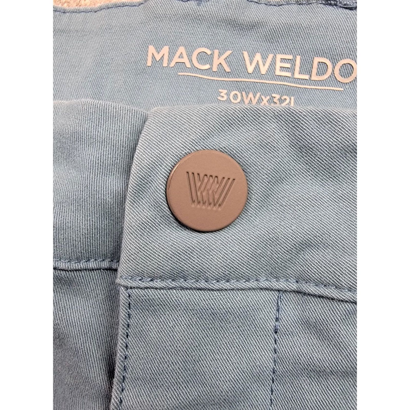 Vintage Mack Weldon Pants Mens 30x32 Blue Commuter Slim Fit Stretch Lyocell Performance Size US 30 / EU 46 - 5 Thumbnail