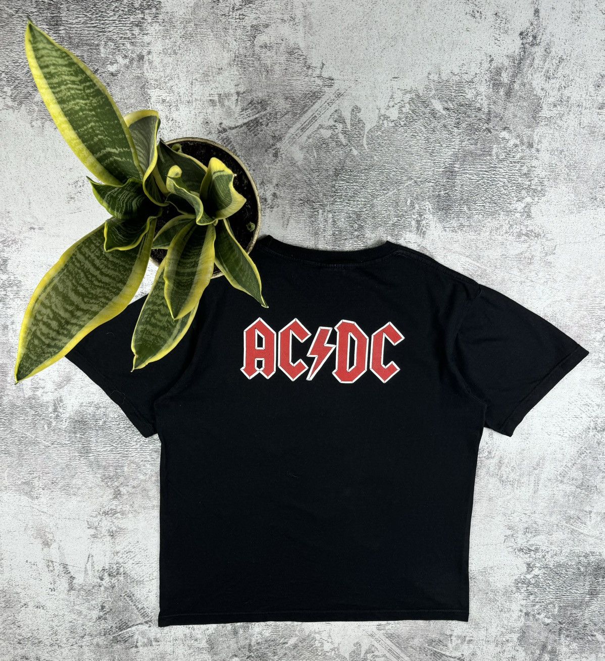 AC/DC ACDC Hells Bells Album Tour 90S-00S Faded T-Shirt Tee Size US L / EU 52-54 / 3 - 2 Thumbnail