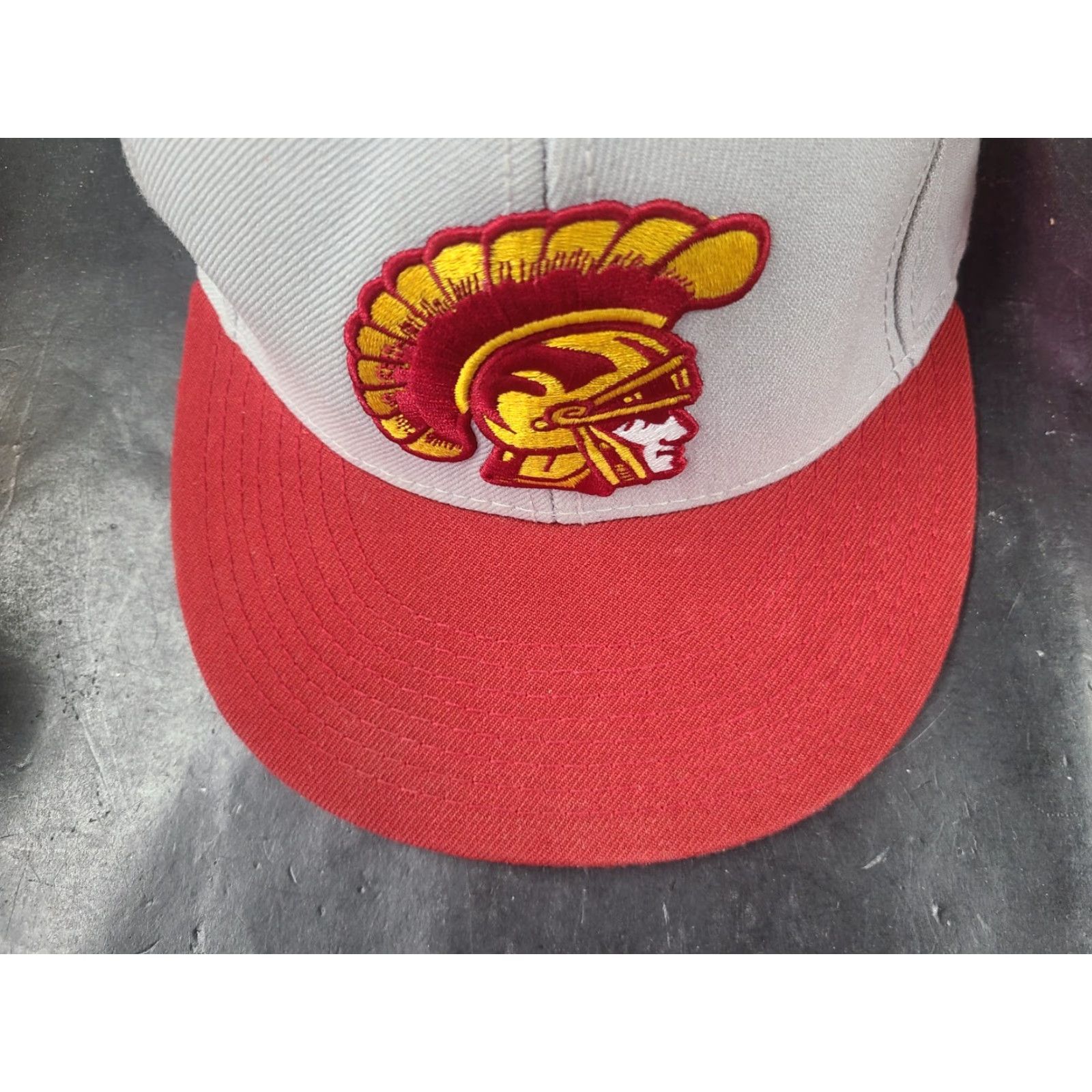 Vintage VINTAGE USC TROJANS AUTHENTIC APPAREL NCAA SNAPBACK CAP HAT Size ONE SIZE - 3 Thumbnail