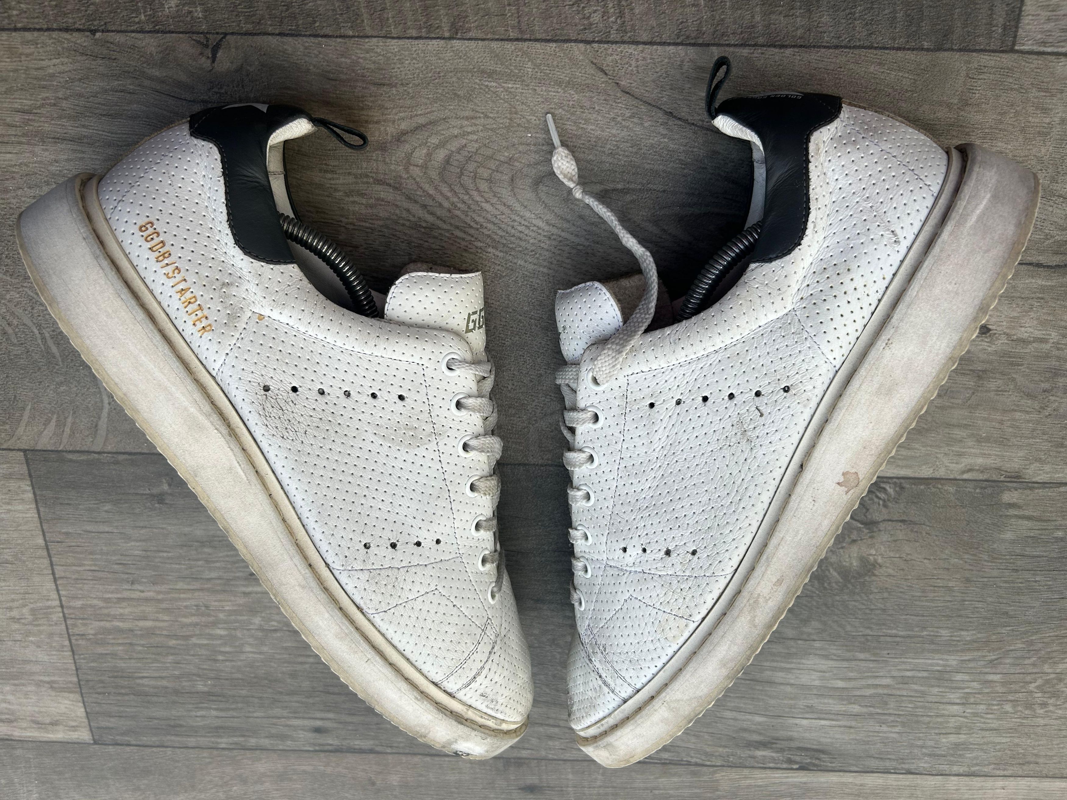 Golden Goose Golden Goose Starter Low Top Sneakers Sz 44 Size US 11 / EU 44 - 1 Thumbnail