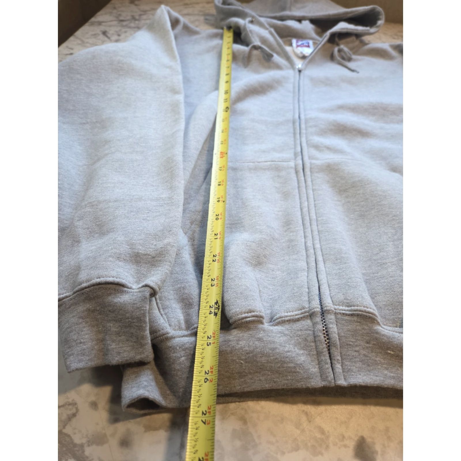 Vintage VINTAGE Spirit Co. Full Zip Hoodie Embroidered Rooster Size L Gray Men Size US L / EU 52-54 / 3 - 6 Thumbnail