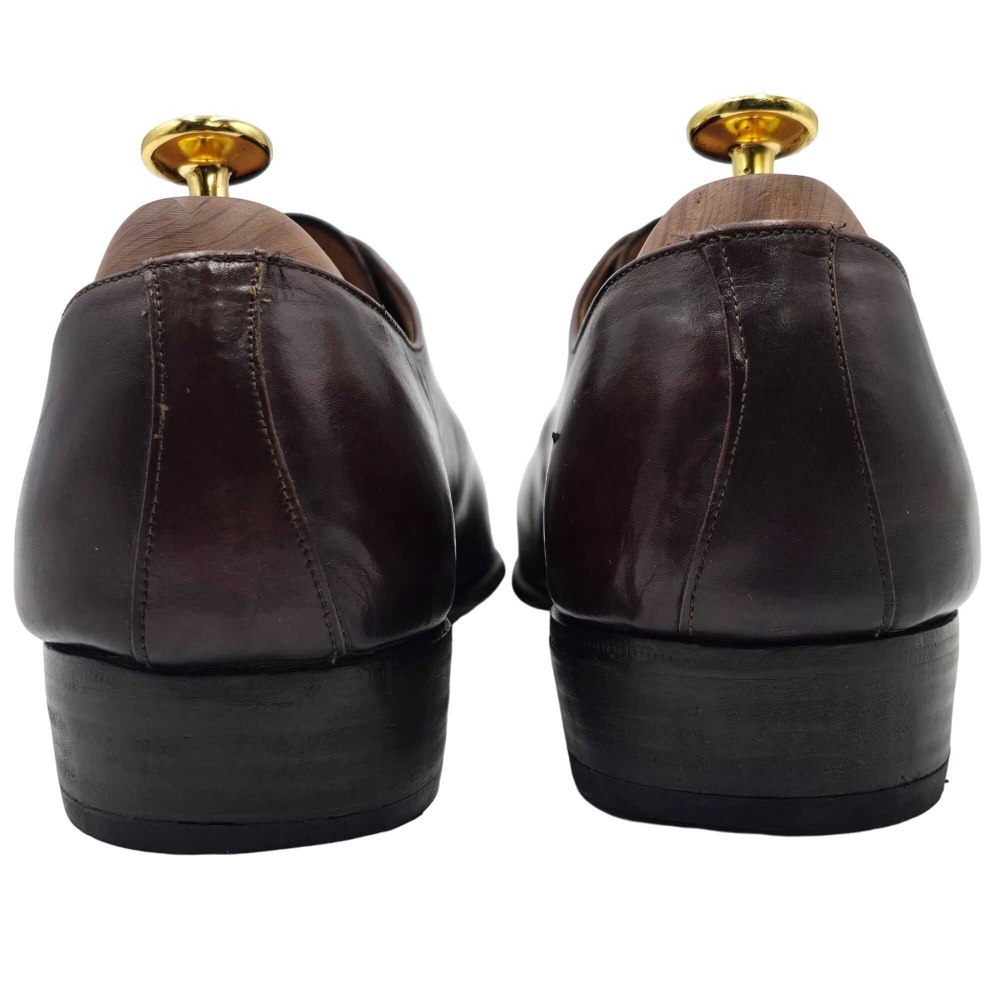 Florsheim Vintage Florsheim Spain Wholecut Mens 7.5 Dark Brown Leather Size US 7.5 / EU 40-41 - 6 Thumbnail
