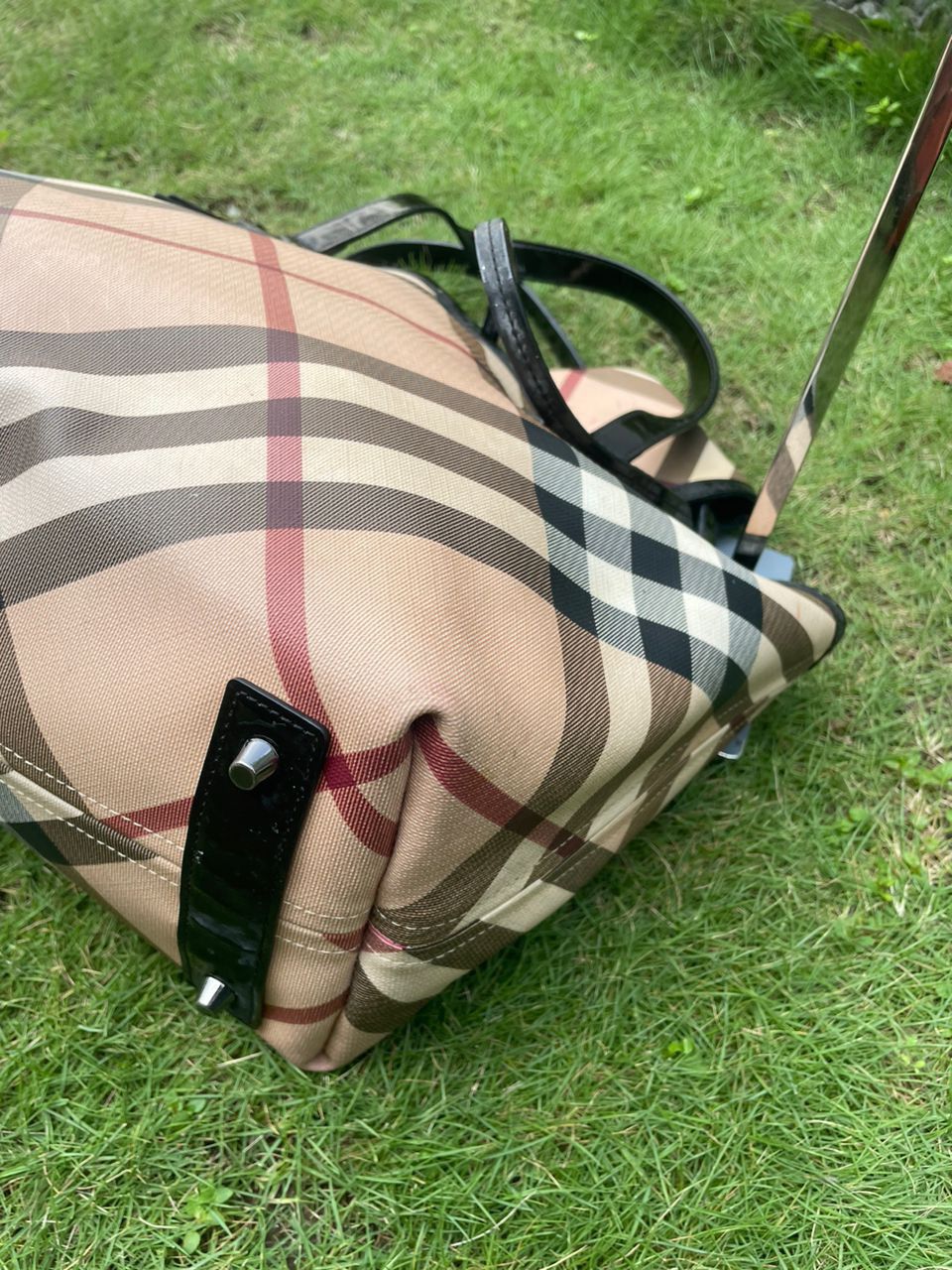 Burberry Authentic Burberry Nova Check Tote Shoulder Bag Size ONE SIZE - 9 Thumbnail