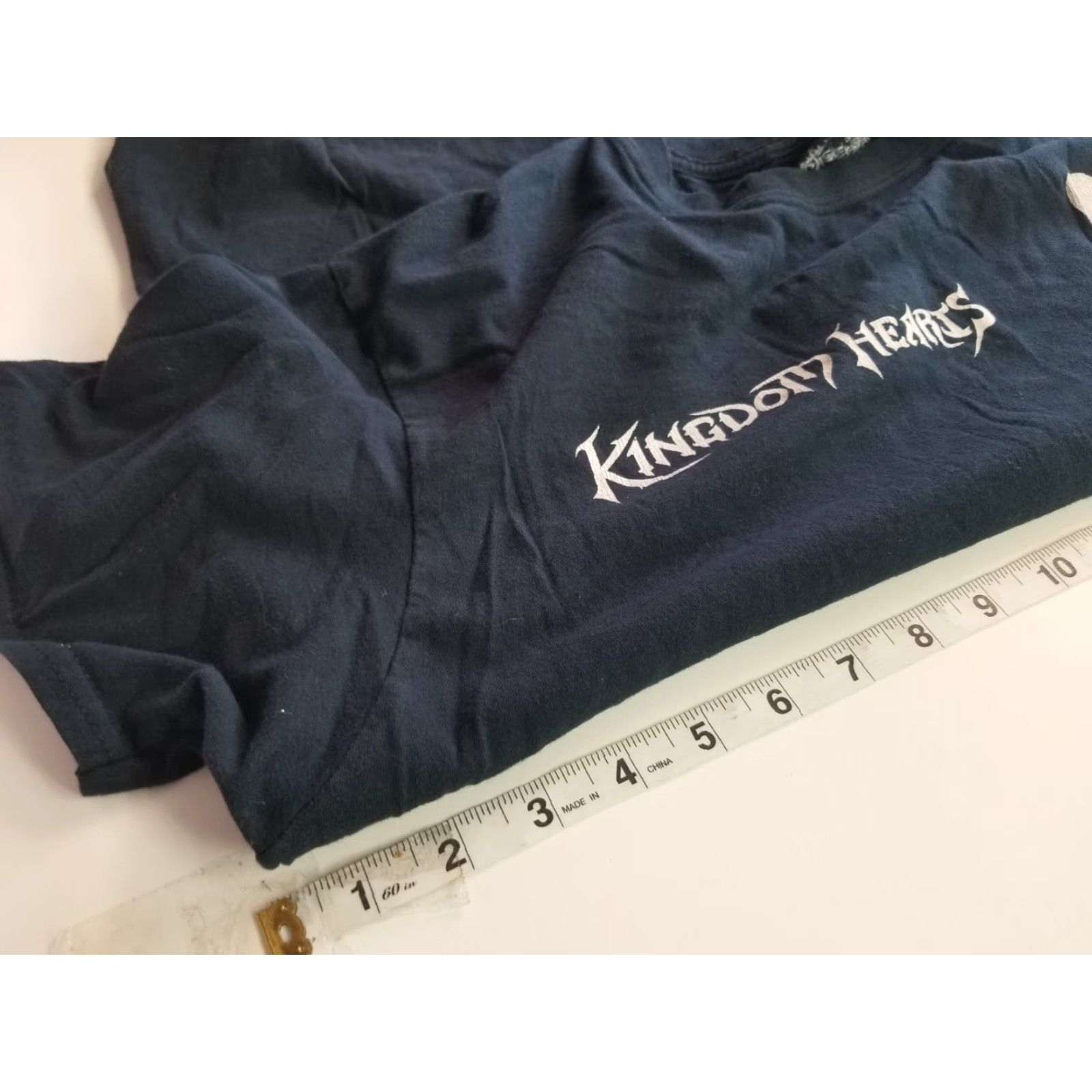 Disney VINTAGE Disney Kingdom Hearts T Shirt Navy Blue Mens XL Size US XL / EU 56 / 4 - 3 Thumbnail