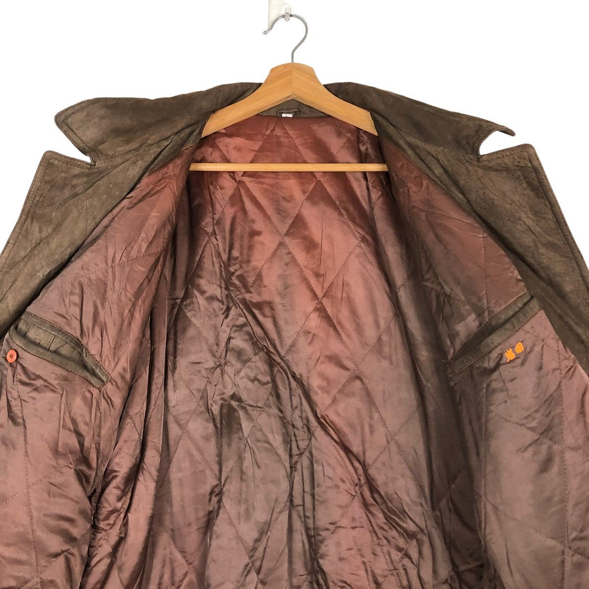 Japanese Brand 🔥VINTAGE FLY LEATHER JACKET ISSEY MIYAKE DESIGN Size US L / EU 52-54 / 3 - 14 Thumbnail