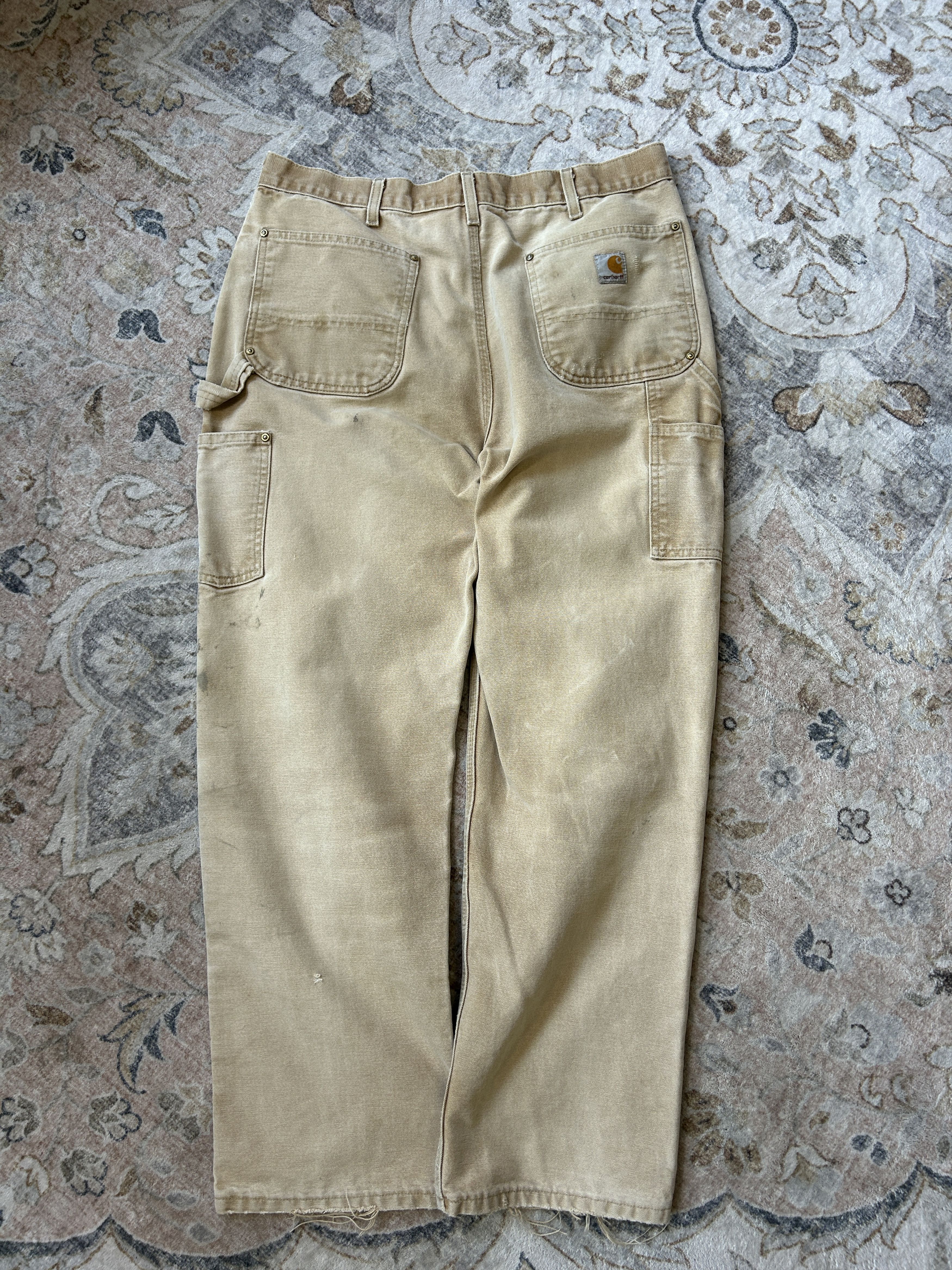 Carhartt Vintage Carhartt Canvas Double Knee Fit Pants Size 35W Size US 35 - 2 Thumbnail