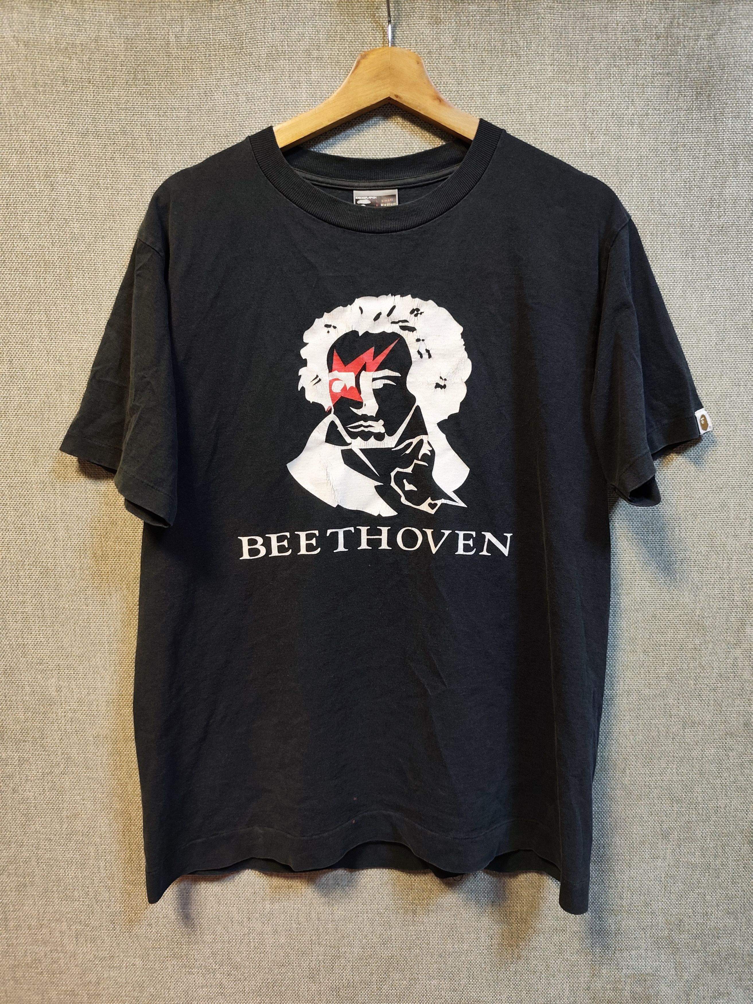 Bape Vintage Bape Beethoven Foot Soldier Tee Size US M / EU 48-50 / 2 - 1 Thumbnail