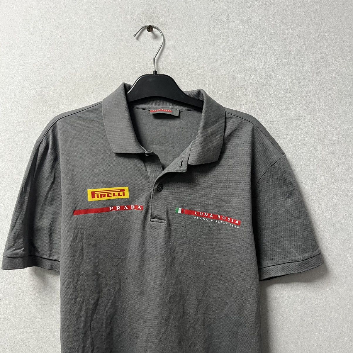 Prada Prada Luna Rossa Polo t-Shirt Size US M / EU 48-50 / 2 - 5 Thumbnail