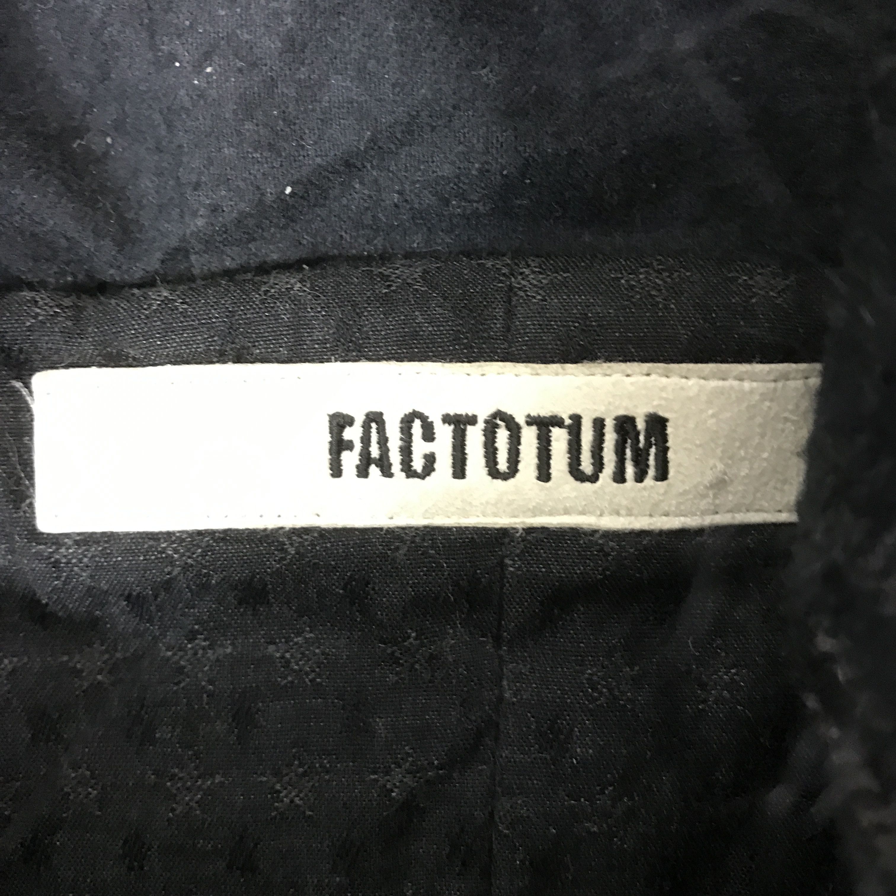 FACTOTUM factotum punk style design fur hoodie jacket Size US L / EU 52-54 / 3 - 9 Thumbnail