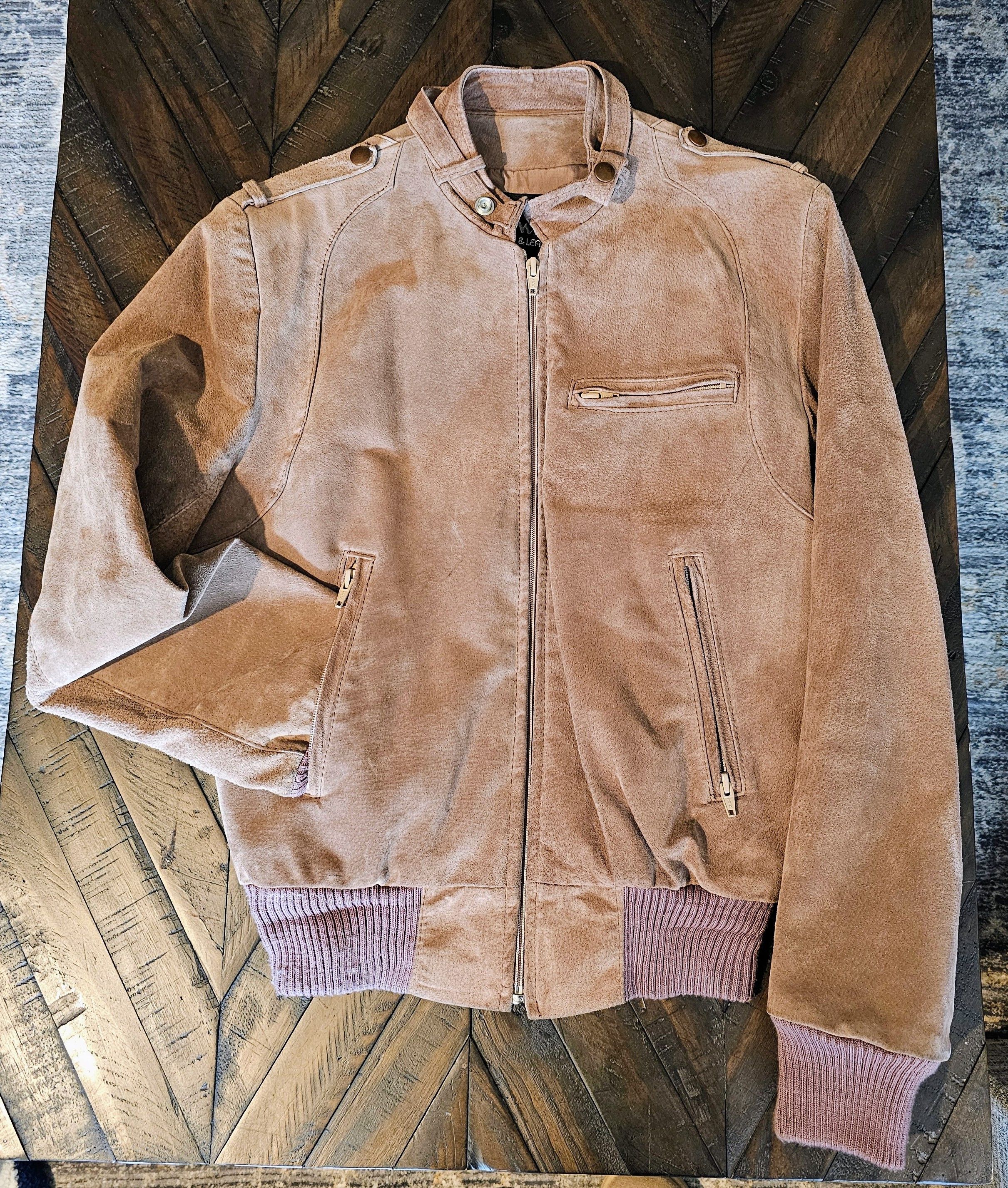 Wilsons Leather Wilsons Leather Vintage Suede bomber jacket EUC Size US S / EU 44-46 / 1 - 1 Thumbnail