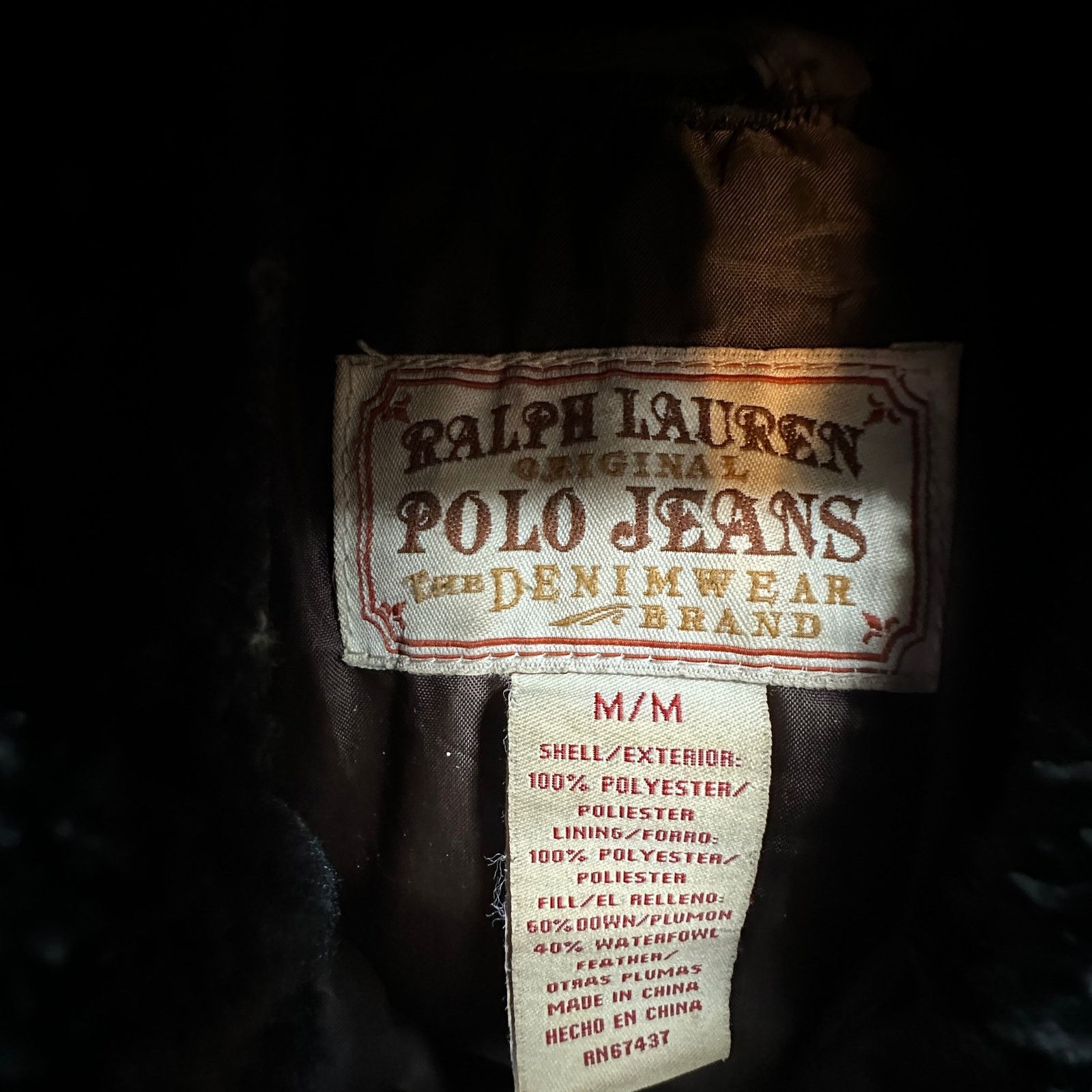 Ralph Lauren VTG Ralph Lauren Polo Jeans Down Fill Jacket Women Medium Size M / US 6-8 / IT 42-44 - 3 Thumbnail