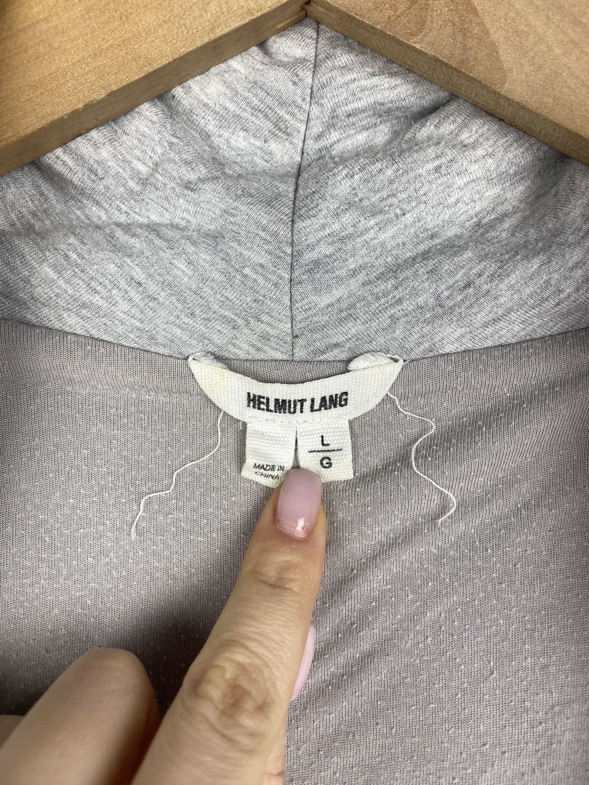 Helmut Lang Helmut Lang ladies full zip avant-garde assymetrical jacket Size L / US 10 / IT 46 - 8 Thumbnail