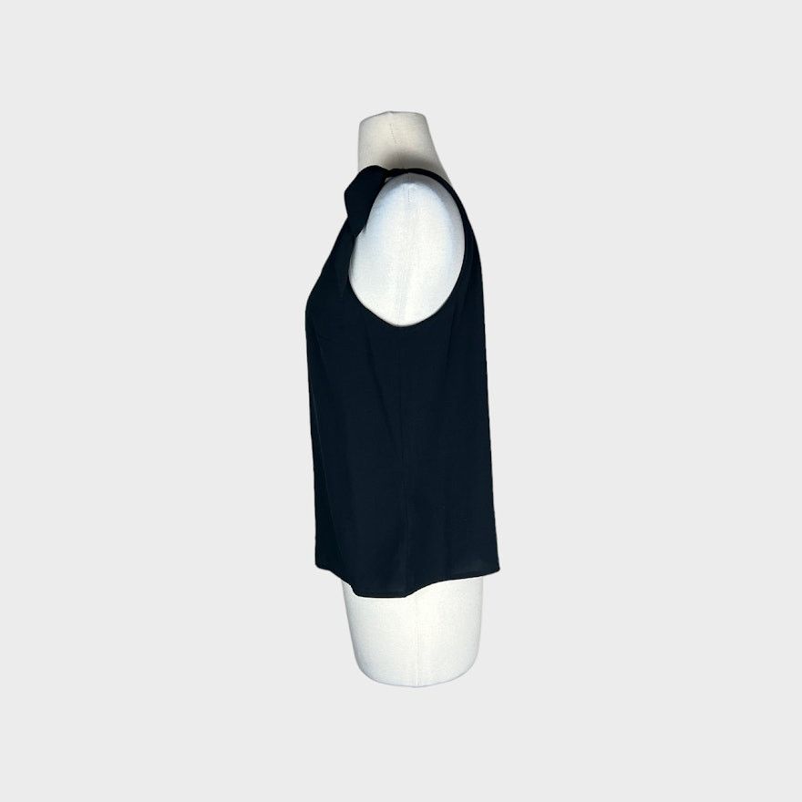 Target Basics A New Day | Crepe Tie Shoulder Tank Top Blouse | Med NWT Size M / US 6-8 / IT 42-44 - 6 Thumbnail