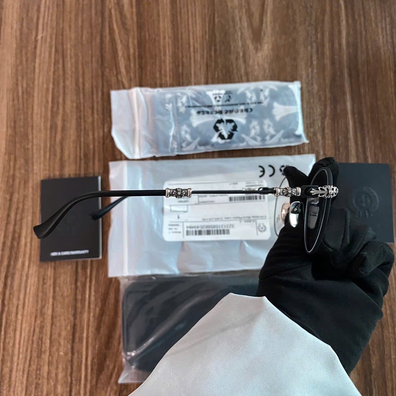 Chrome Hearts CHROME HEARTS BUBBA - A EYEGLASSES Size ONE SIZE - 5 Thumbnail