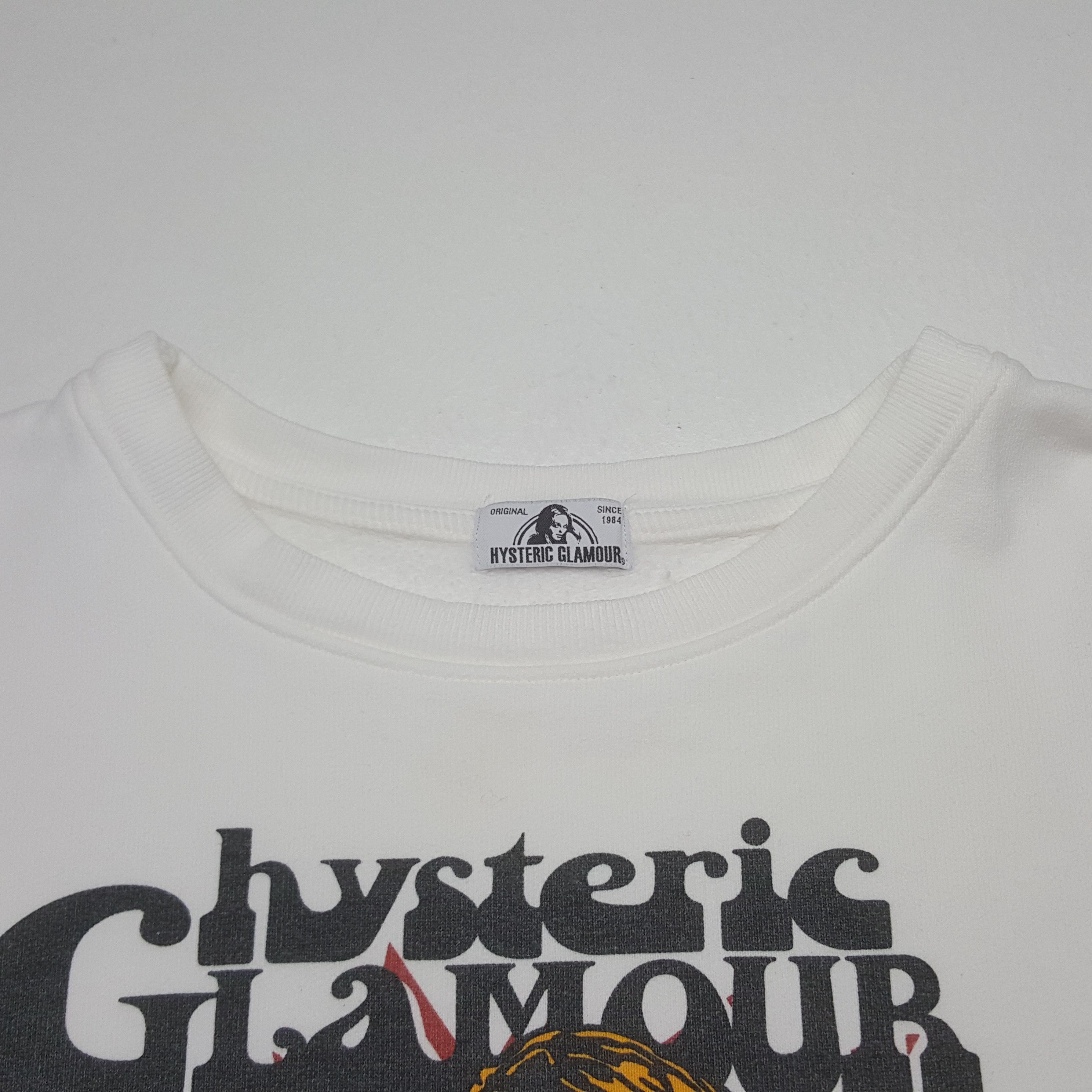 Hysteric Glamour Vintage Hysteric Glamour Japanese Crop Sweatshirt C317N5 Size US M / EU 48-50 / 2 - 4 Thumbnail