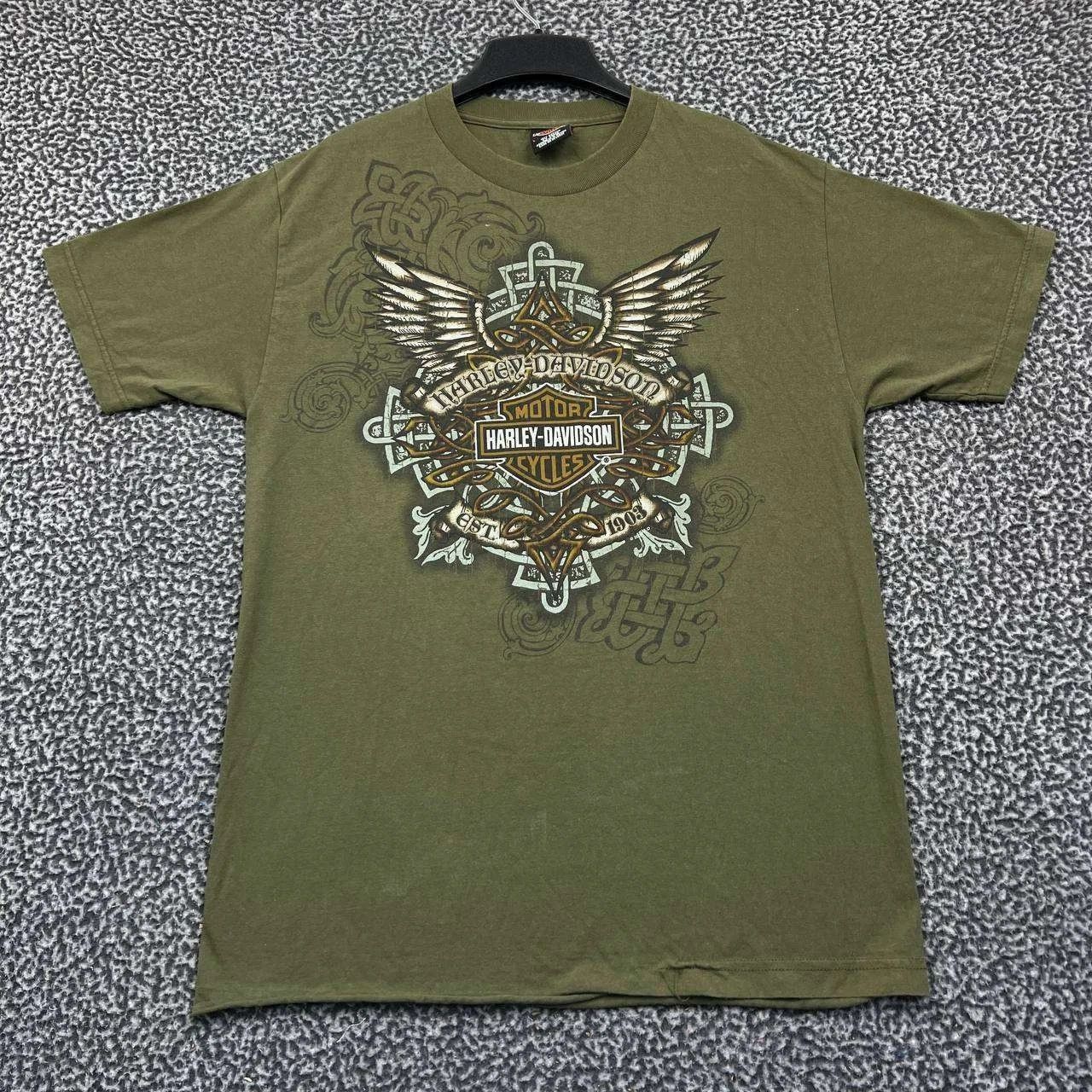 Harley Davidson Vintage Harley Davidson Motorcycles Shirt Men Cotton L Size US L / EU 52-54 / 3 - 1 Thumbnail
