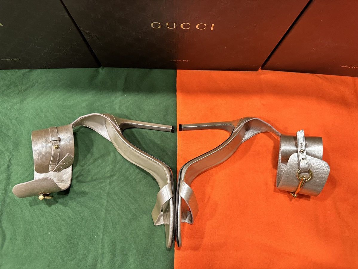 Gucci Gucci Women’s Metallic Gold Sandals Size 8.5 US Euro 38.5 Size US 8.5 / IT 38.5 - 16 Thumbnail