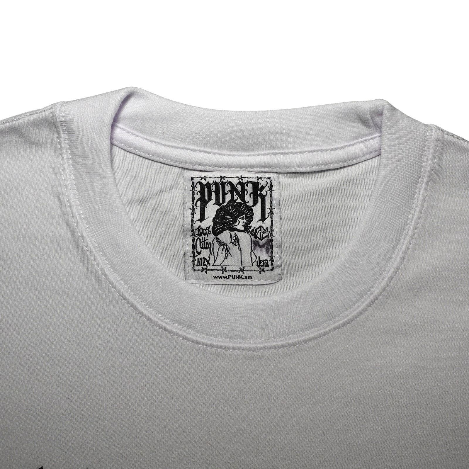Other Punk Letras Los Angeles White 100% Cotton Metal sz XL Size US XL / EU 56 / 4 - 3 Thumbnail
