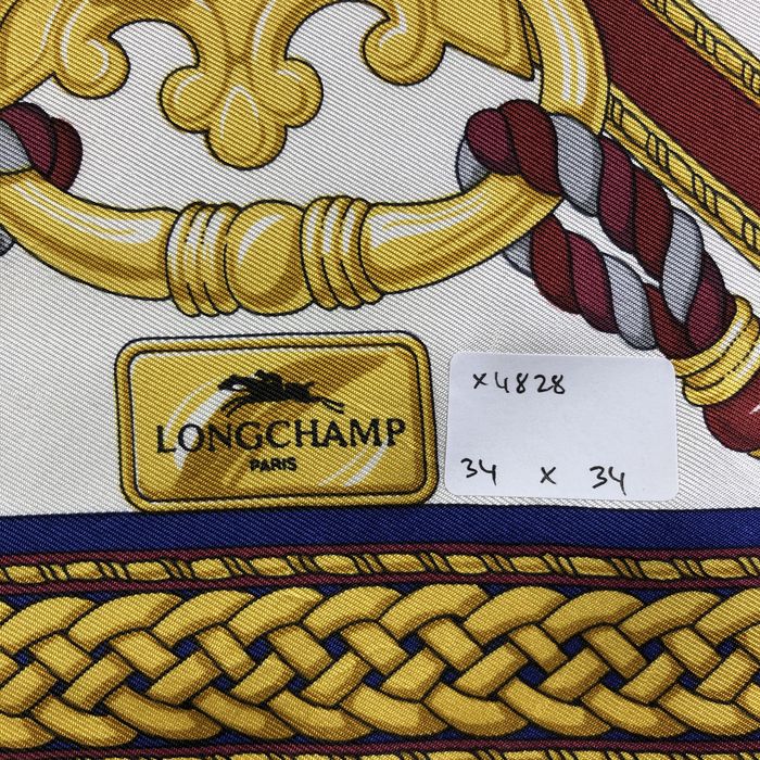 Vintage Vintage Longchamp Silk Scarf | Grailed