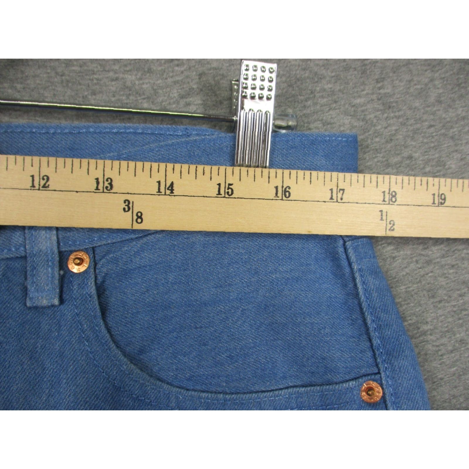 Levi's Levi's 501xx Jeans 34x32 Men’s Straight Fit Denim Button Fly Size US 34 / EU 50 - 2 Thumbnail