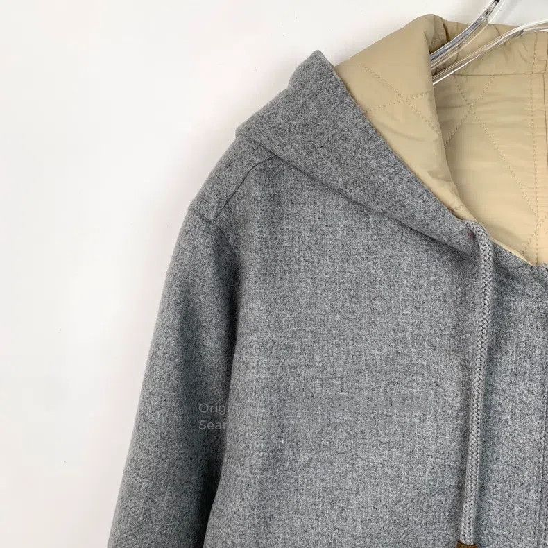 Brunello Cucinelli Brunello Cucinelli Gray diamond patterned wool reversible Size US XS / EU 42 / 0 - 5 Thumbnail