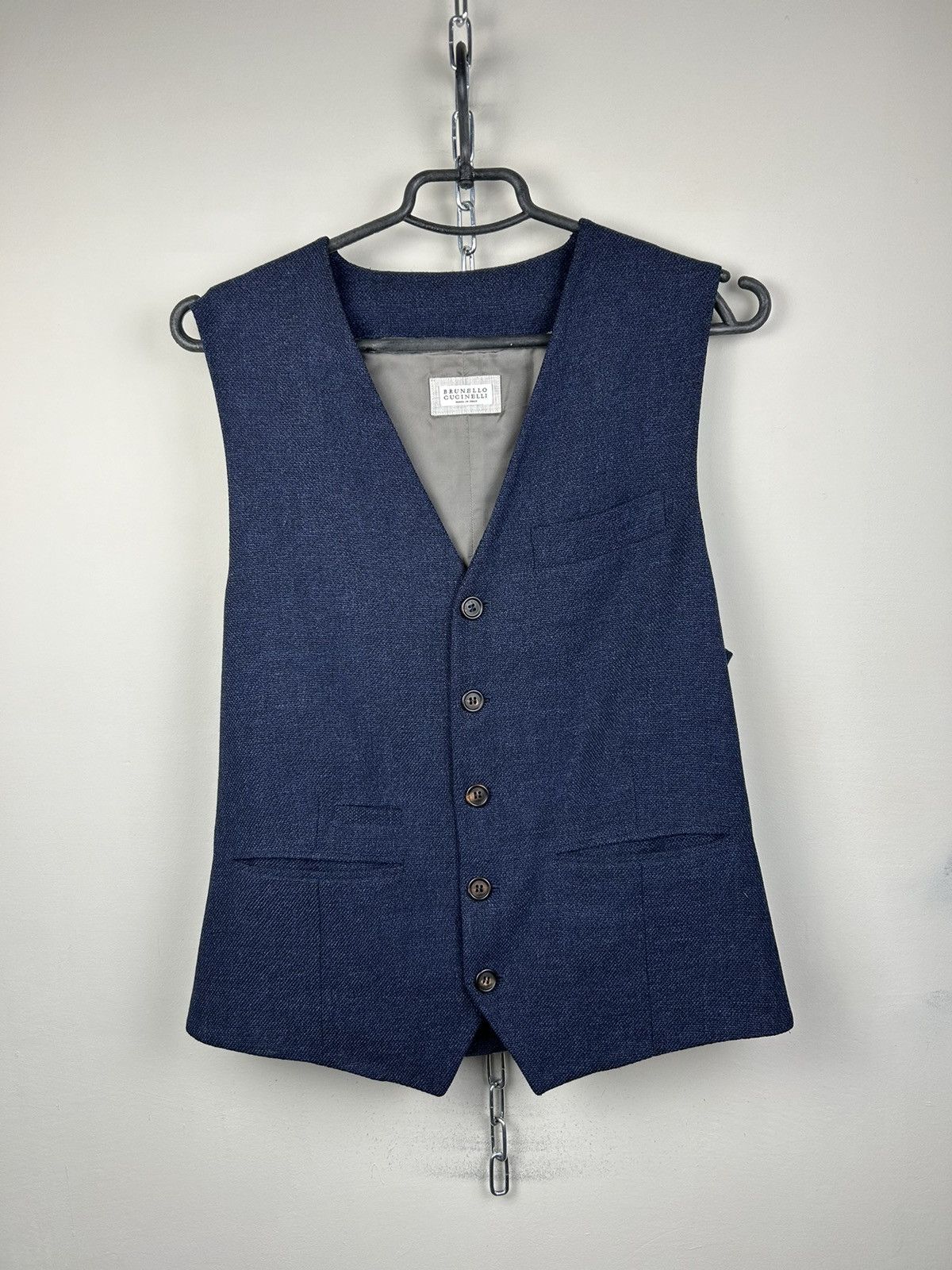 Brunello Cucinelli Brunello Cucinelle Vest Size 50S - 1 Thumbnail