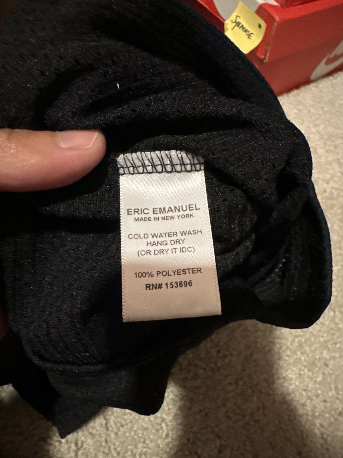 Eric Emanuel Eric Emanuel EE Basic Short “Black / Gray / White” (S) Size US 30 / EU 46 - 6 Thumbnail