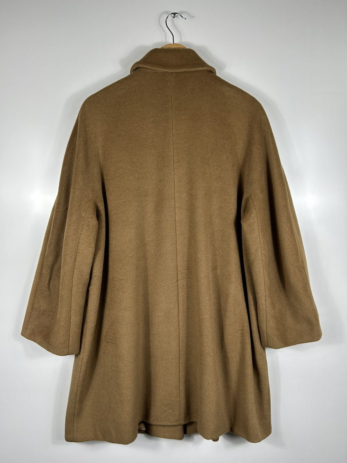 Designer × Krizia × Vintage ⚡️Vintage Perte By Krizia Cashmere Button Long Coat Jacket Size M / US 6-8 / IT 42-44 - 16 Thumbnail