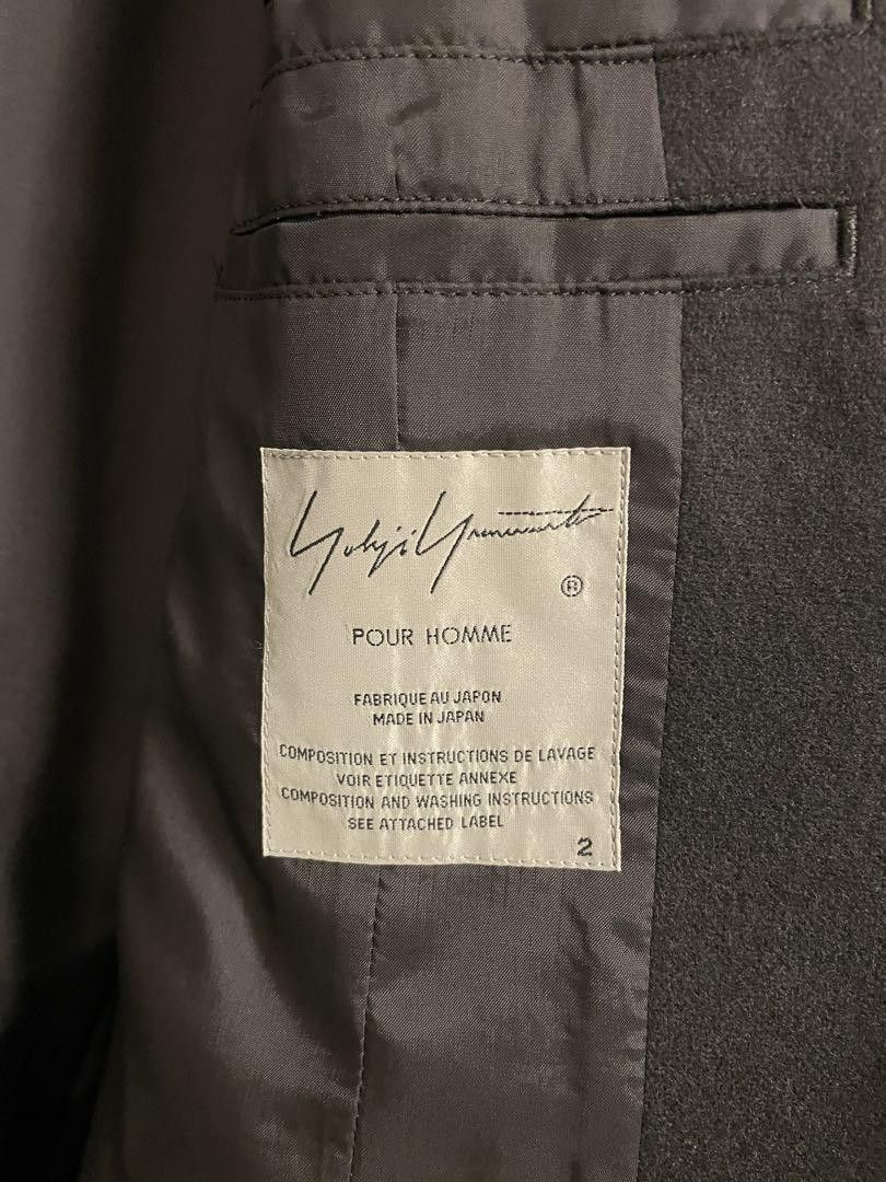 Yohji Yamamoto POUR HOMME 21aw collarless jacket HR-J66-502 Size US M / EU 48-50 / 2 - 3 Thumbnail