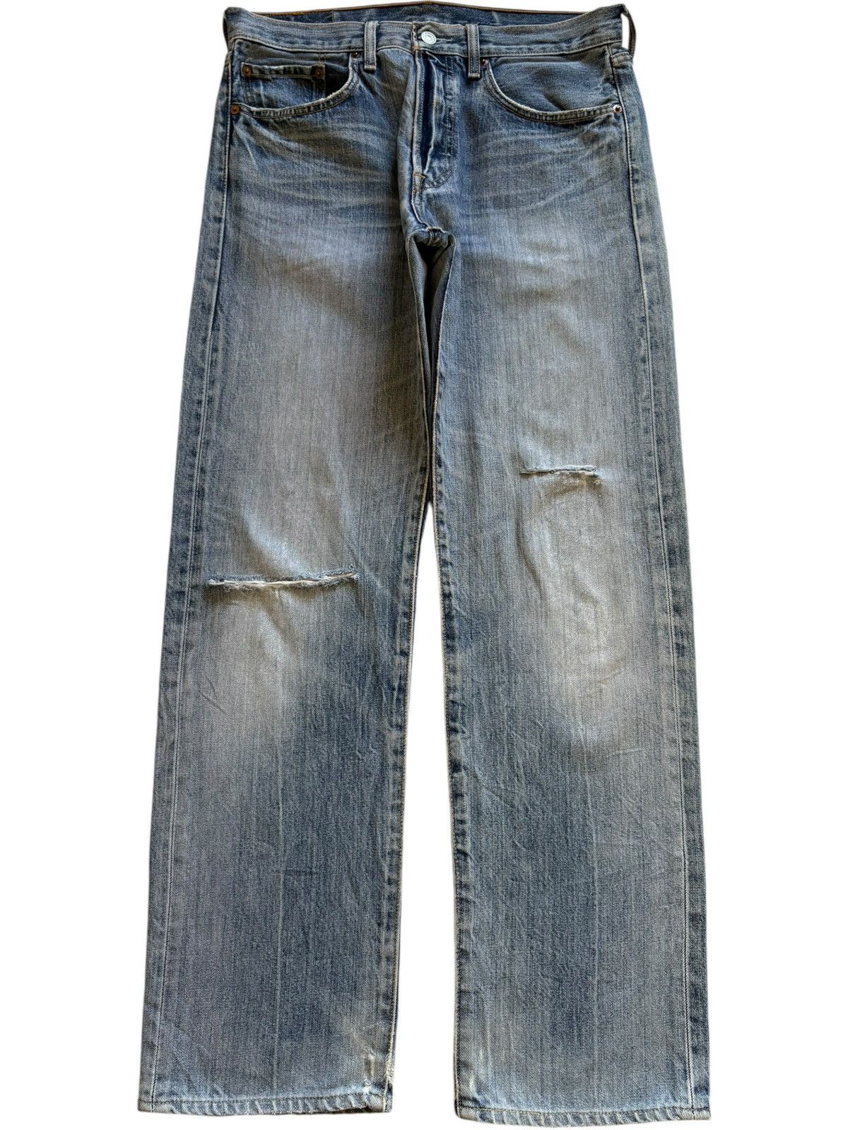 Levi's Vintage 90s Levis 501 Faded Wash Distressed Loose Jeans Size US 32 / EU 48 - 1 Thumbnail