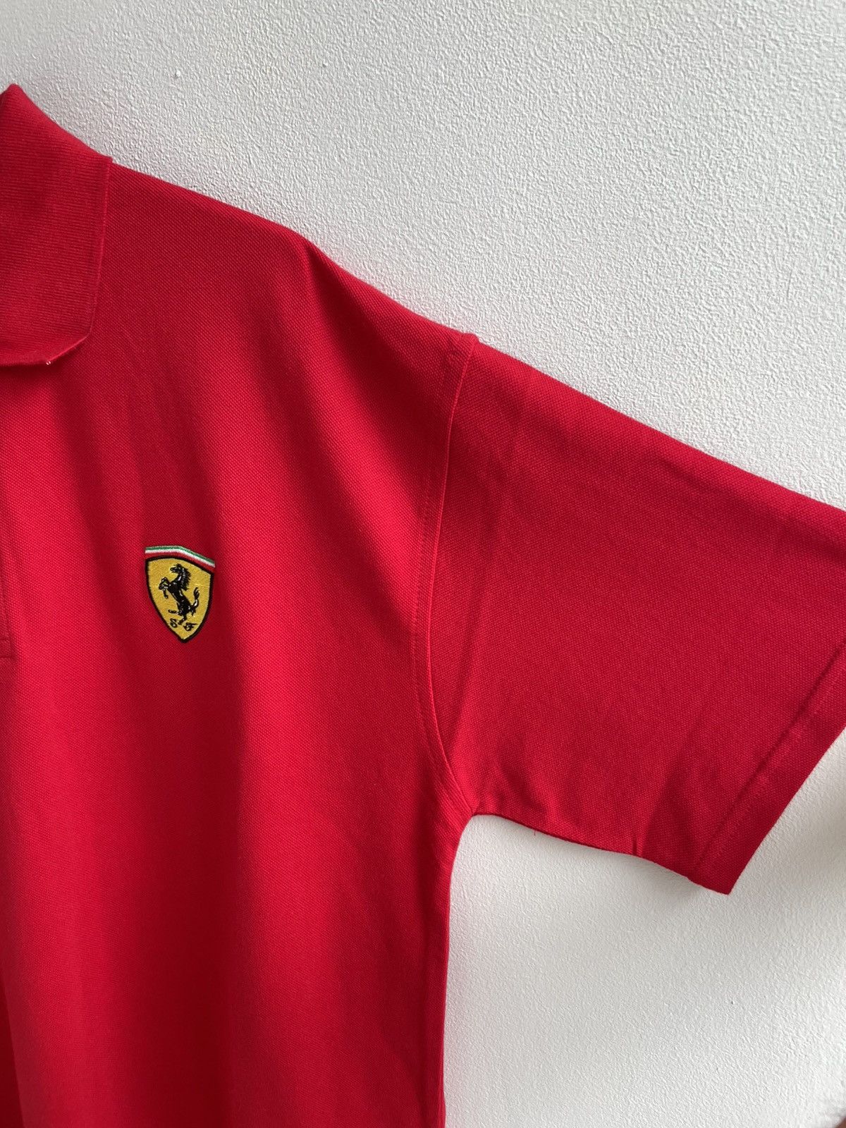 Ferrari NEW 2002 Vintage Ferrari Red Polo Shirt SF Logo F1 Formula 1 Size US L / EU 52-54 / 3 - 8 Thumbnail