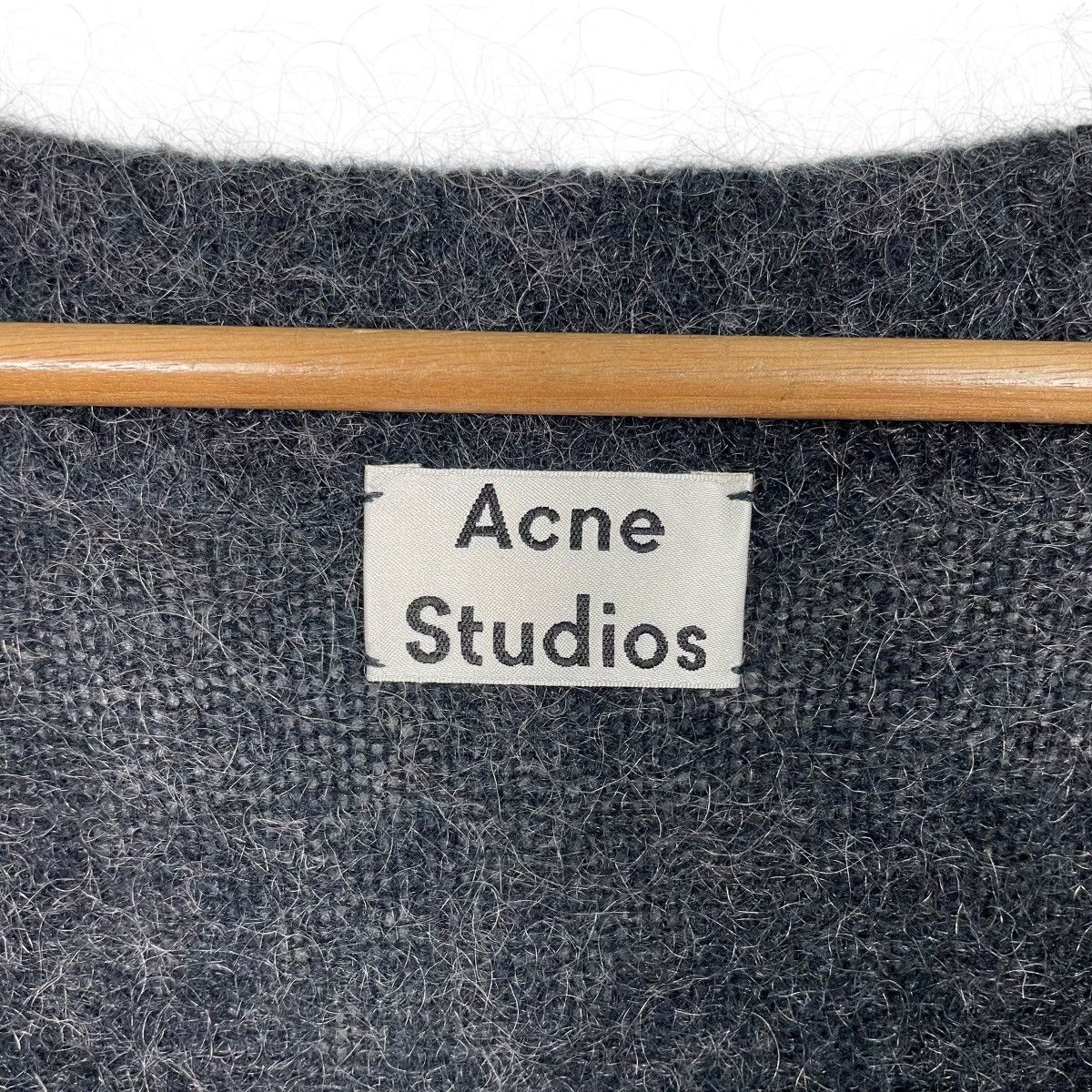 Acne Studios Acne Studios Raya Mohair Buttonless Long Cardigan Size S / US 4 / IT 40 - 15 Thumbnail